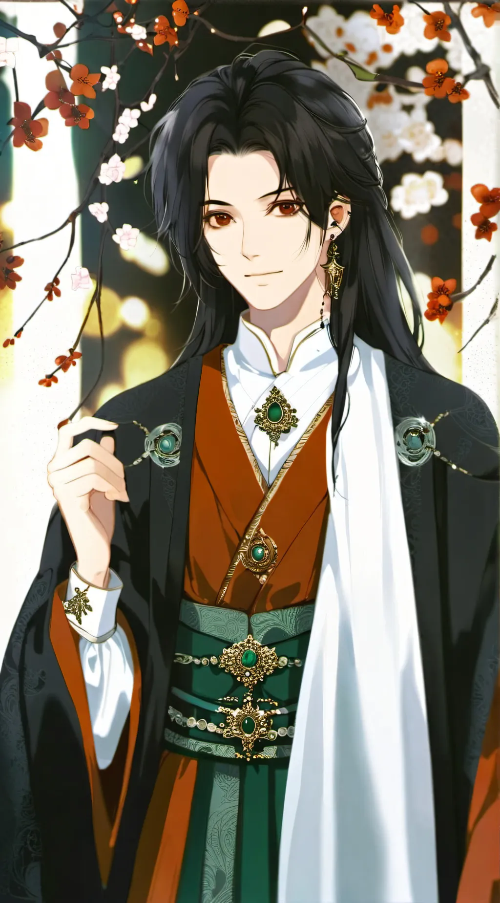 ai character: Júlio/BL background