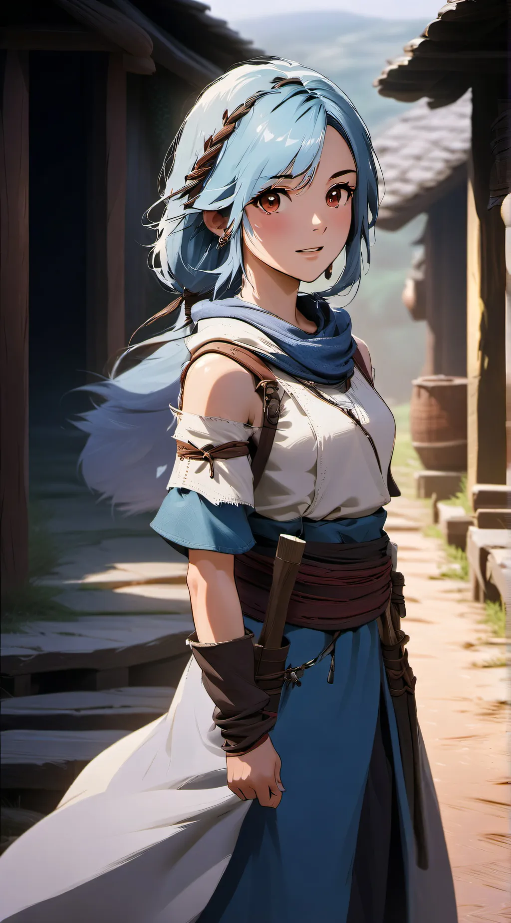ai character: Hiromi background