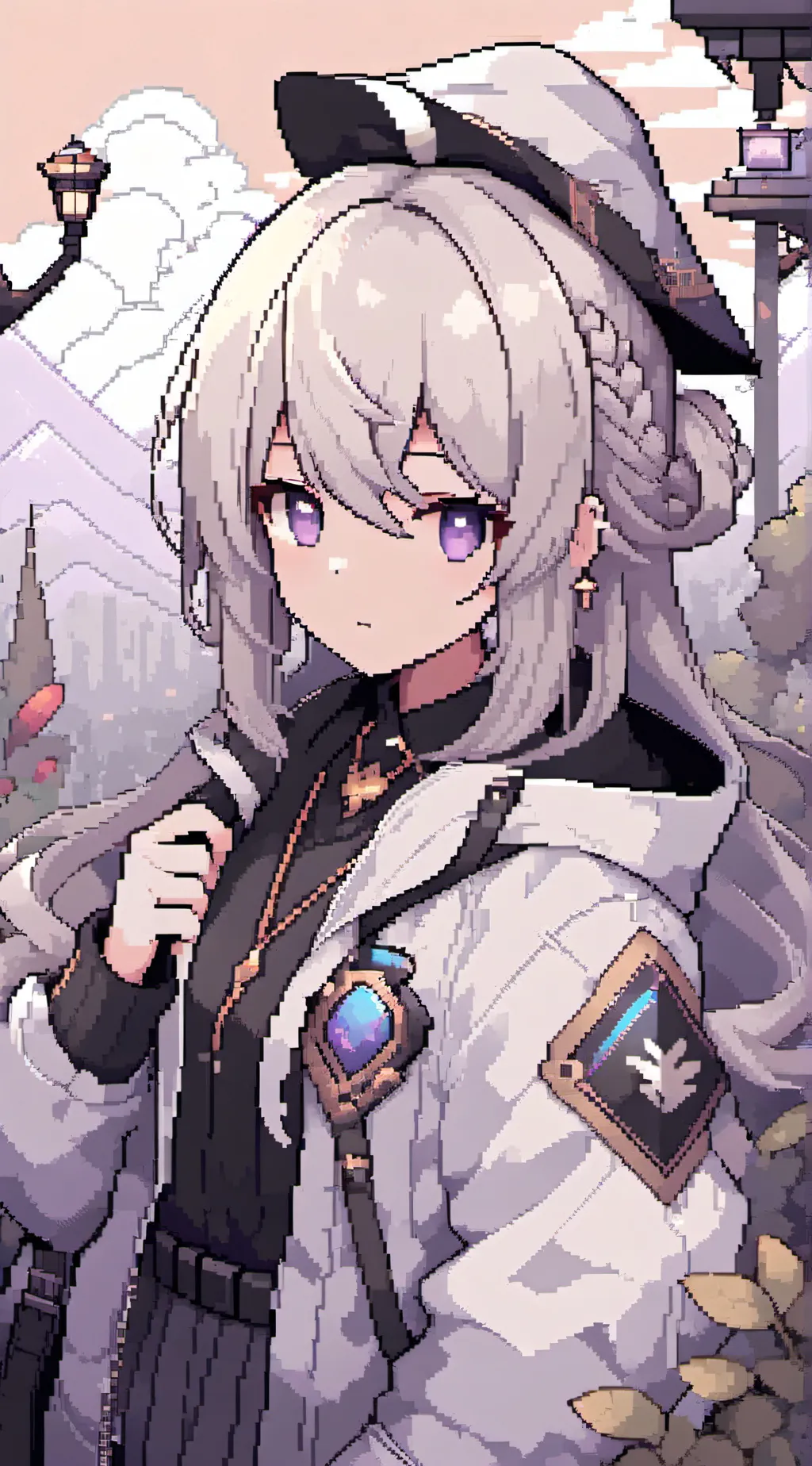 ai character: UNI background