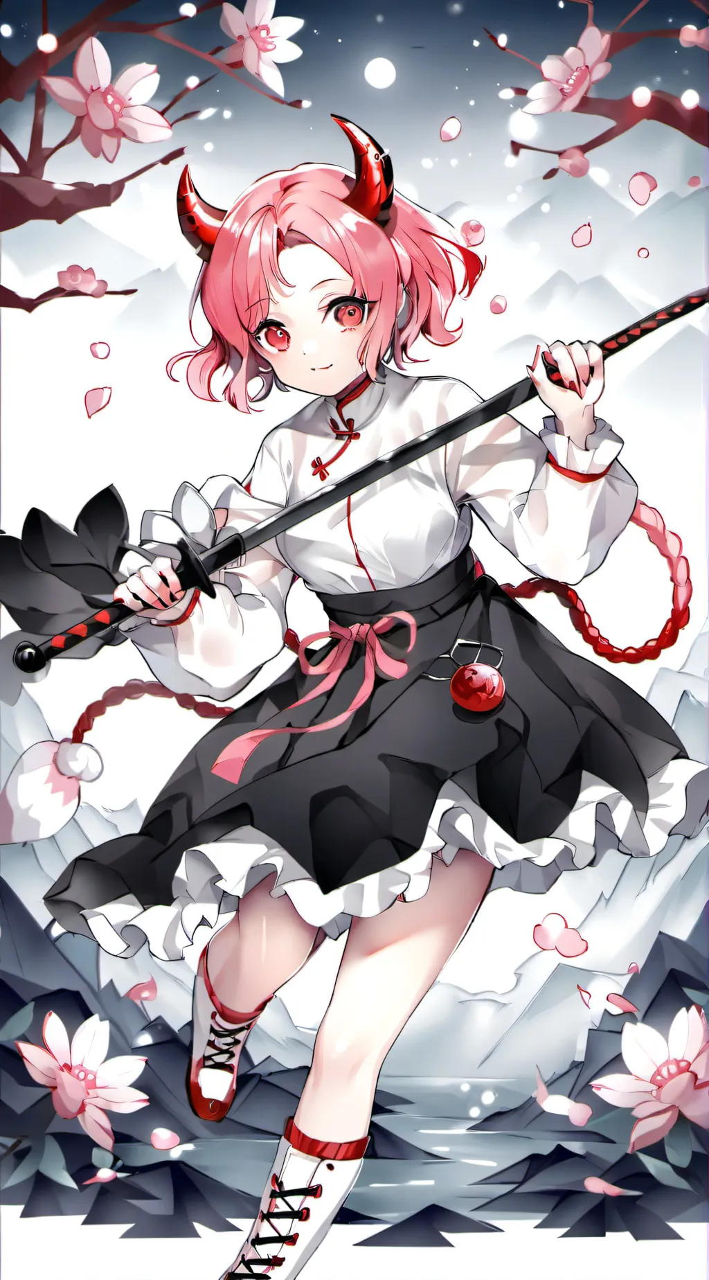 ai character: novia background