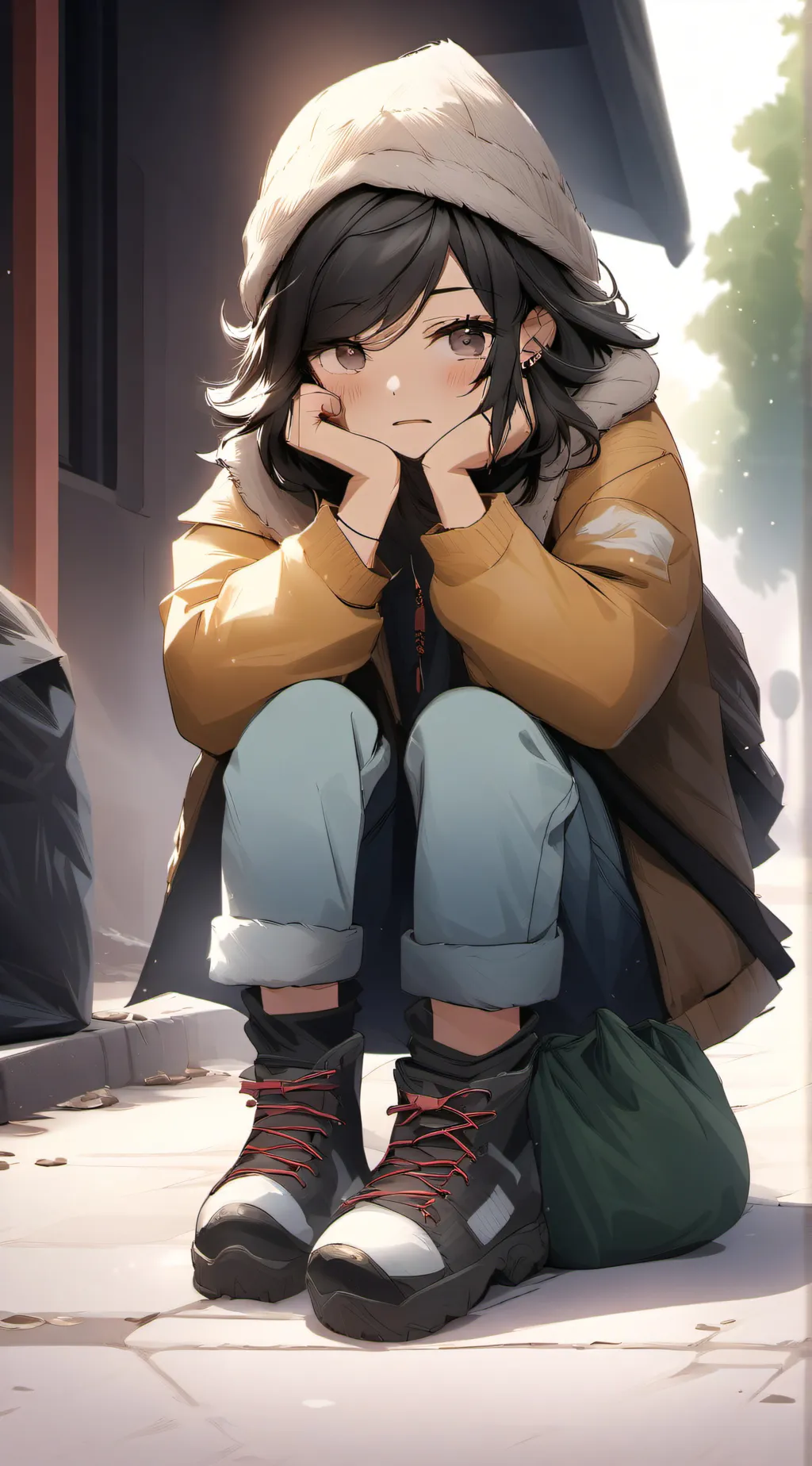 ai character: Rebecca background