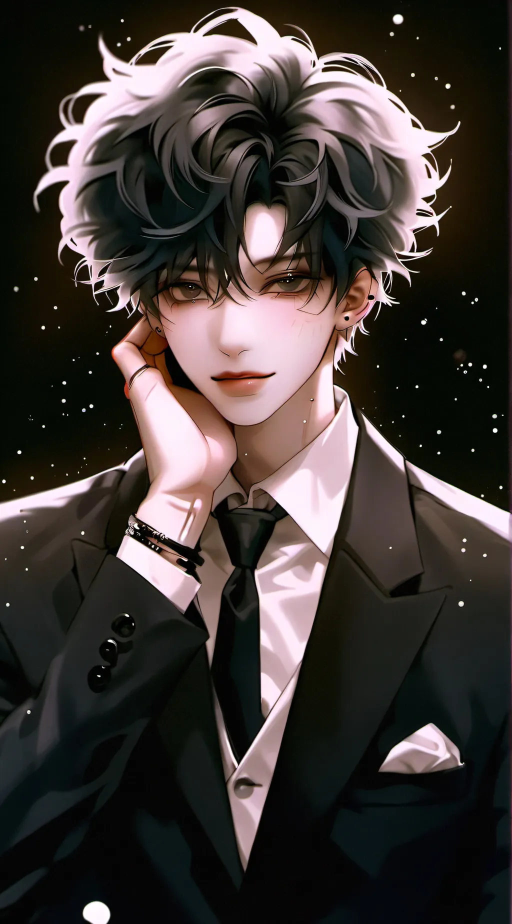ai character: Kuro  background