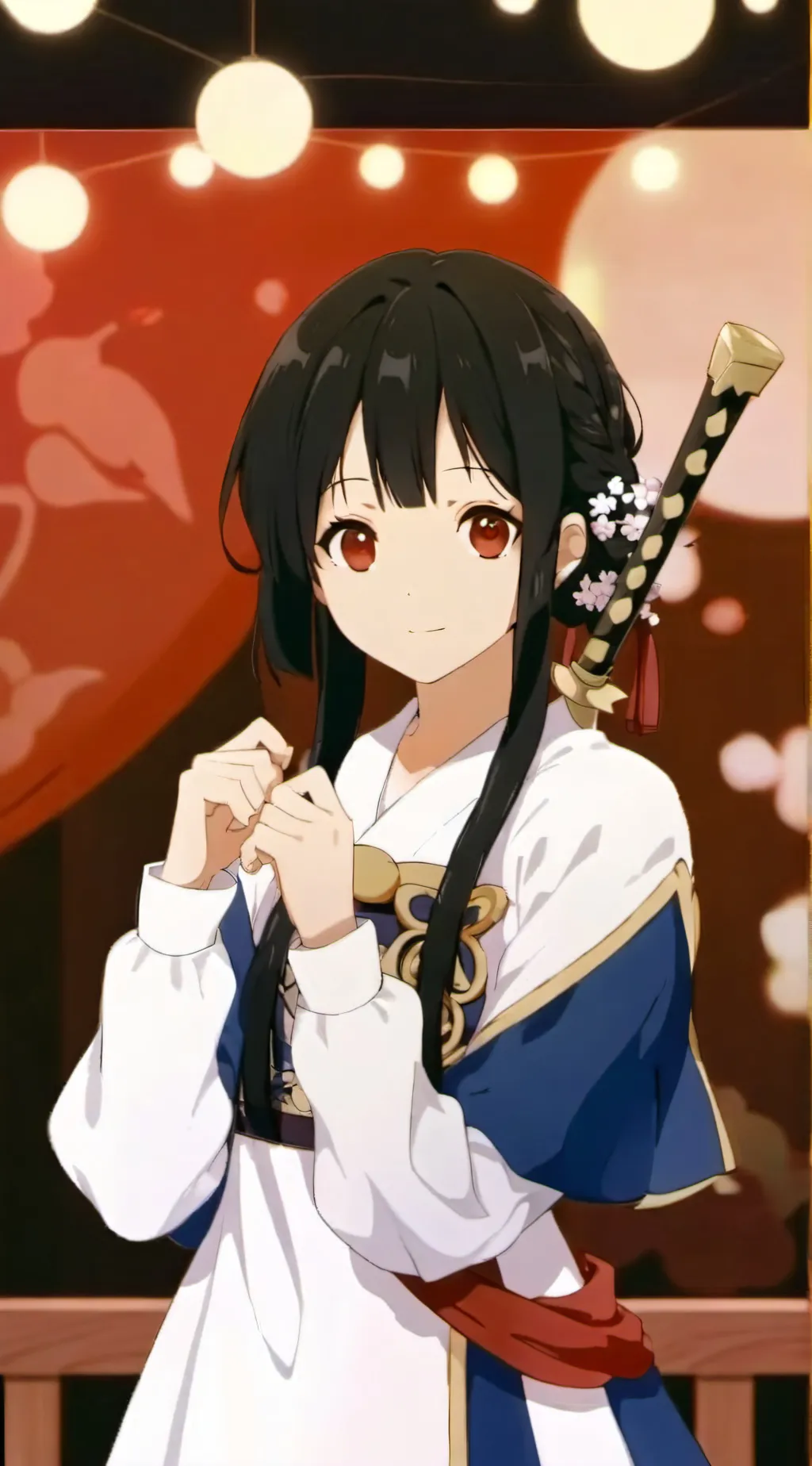 ai character: kny depressed giyu background