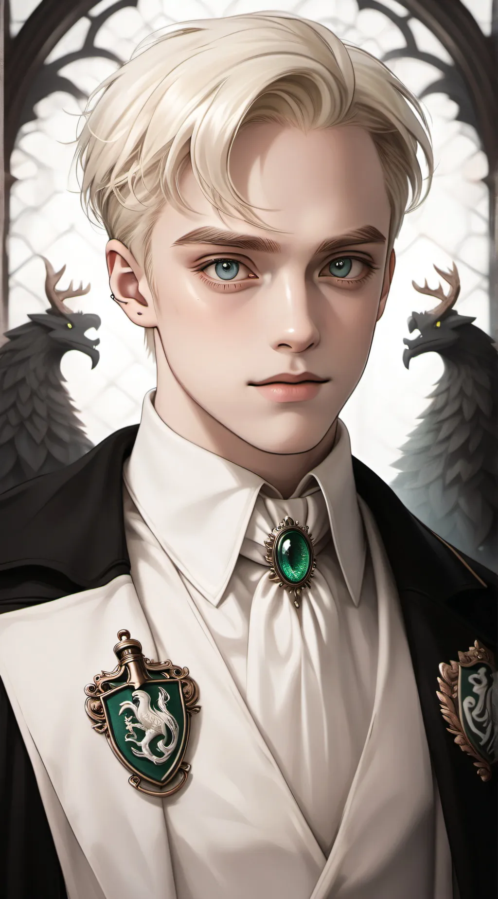 ai character: hogwarts background