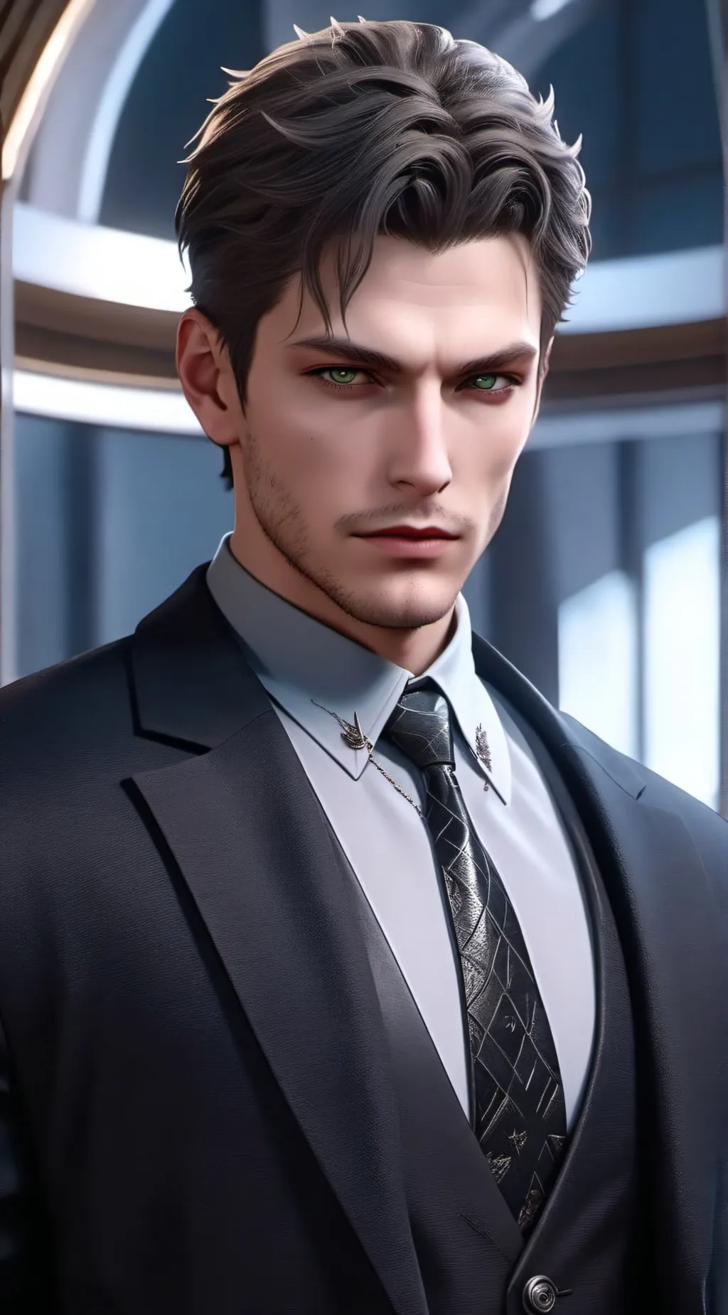ai character: Mack Markov  background