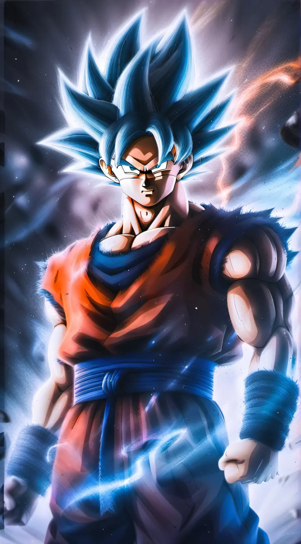 ai character: dragon ball z  background