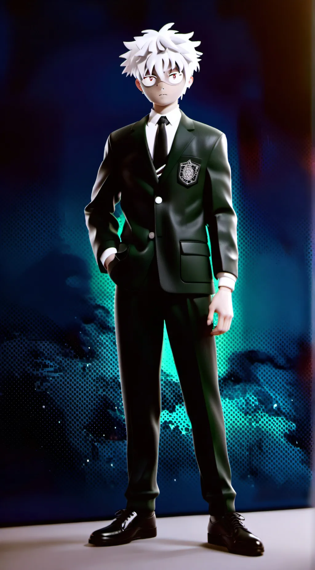 ai character: LAB background