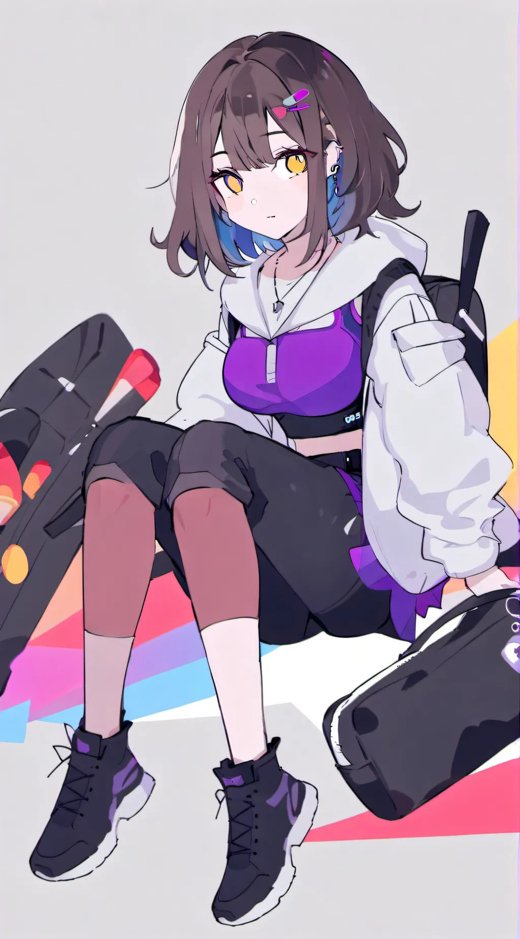 ai character: Lili  background