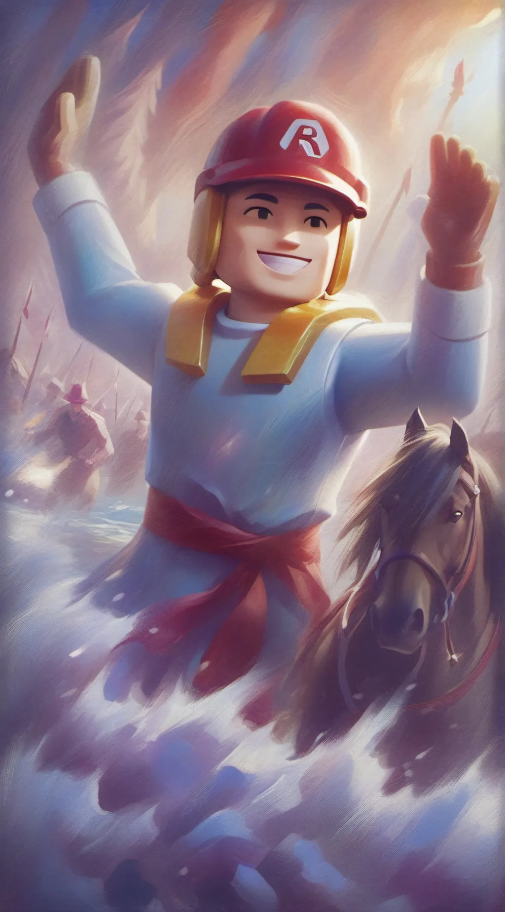 ai character: Roblox  background