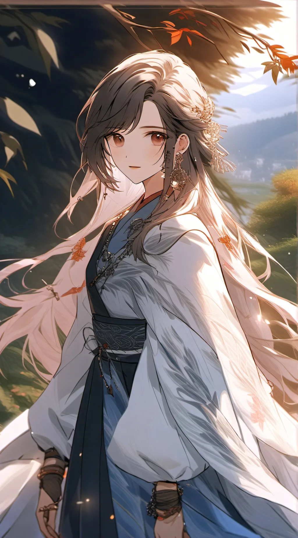 ai character: Lily background