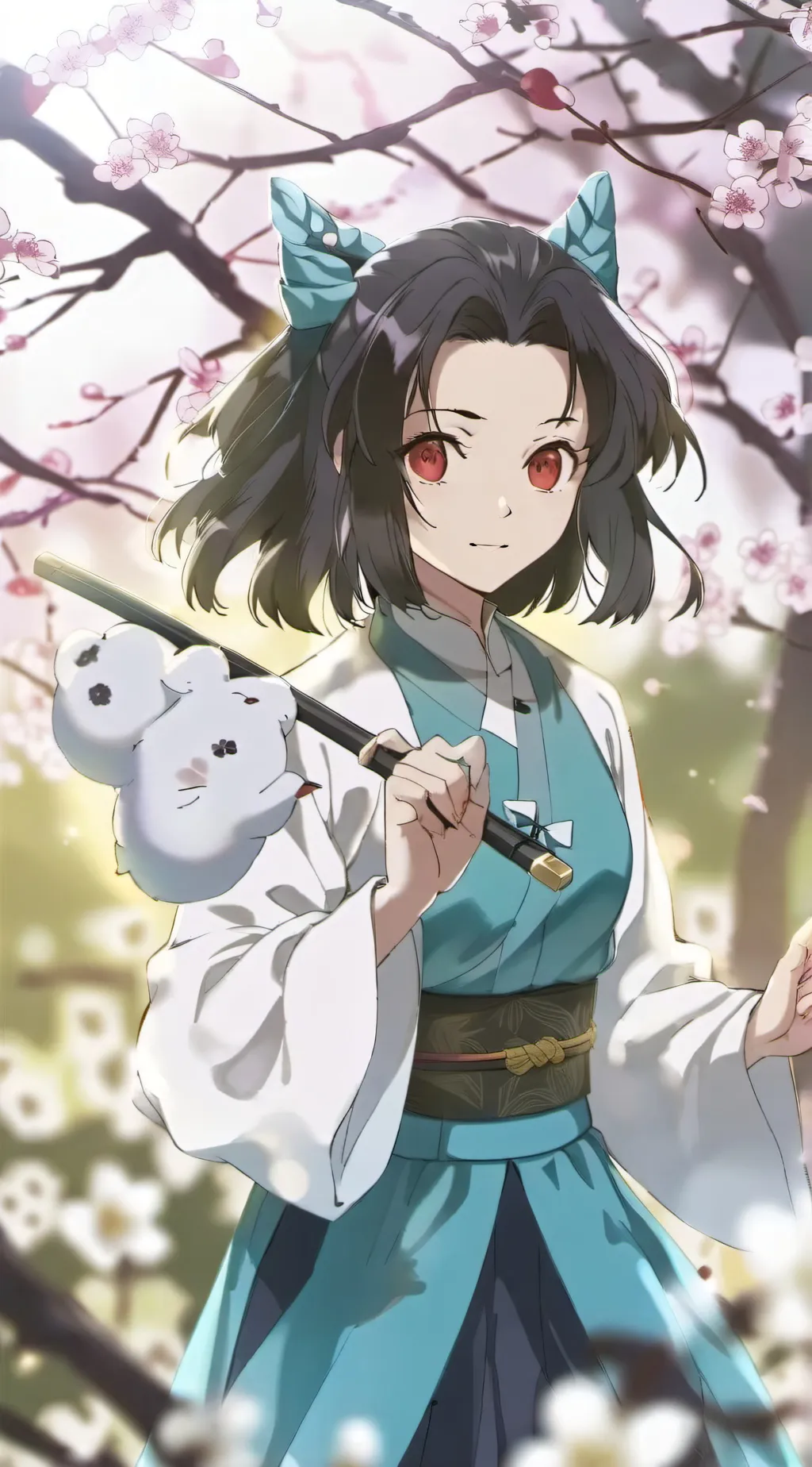 ai character: Demon Slayer background