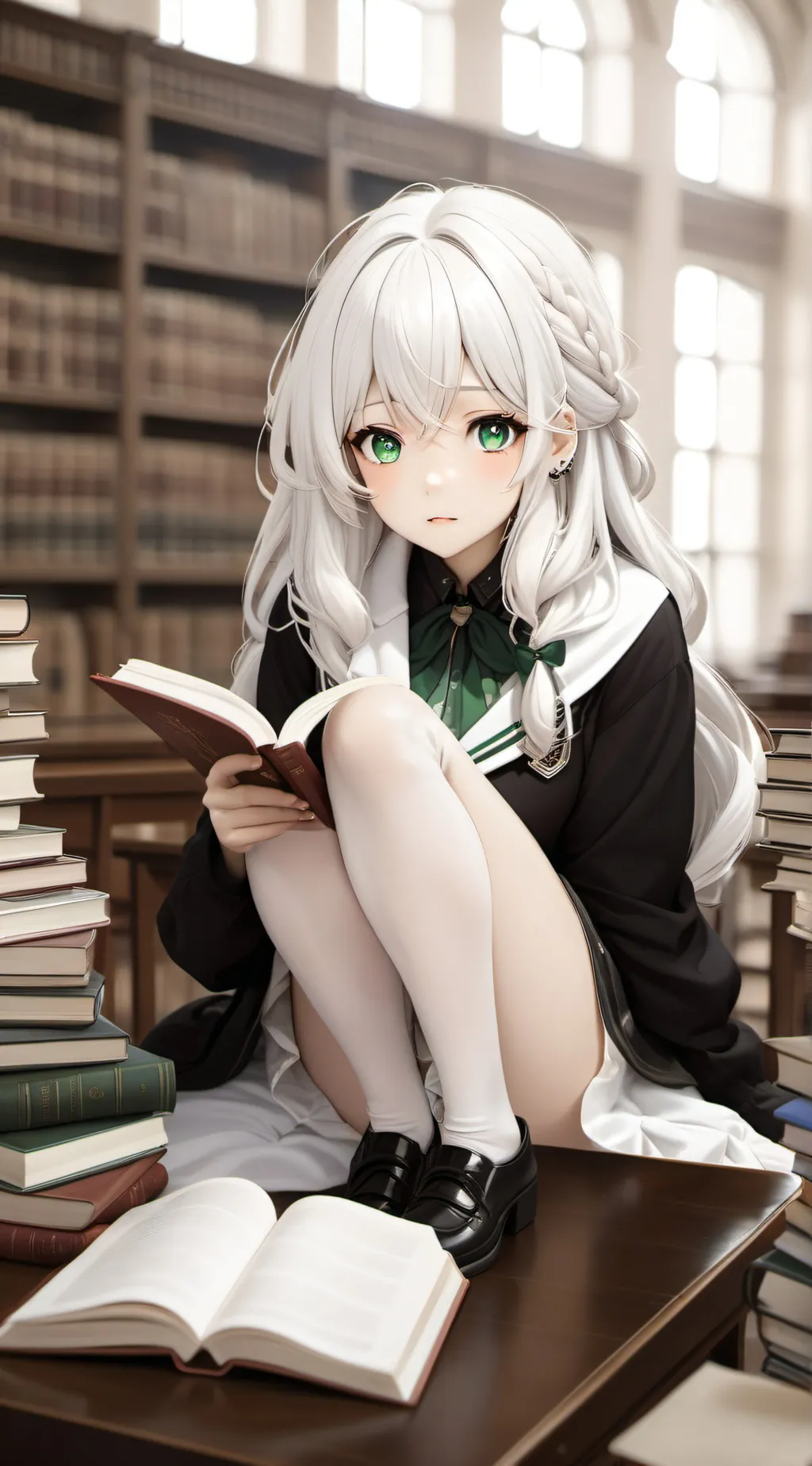 ai character: Ema background
