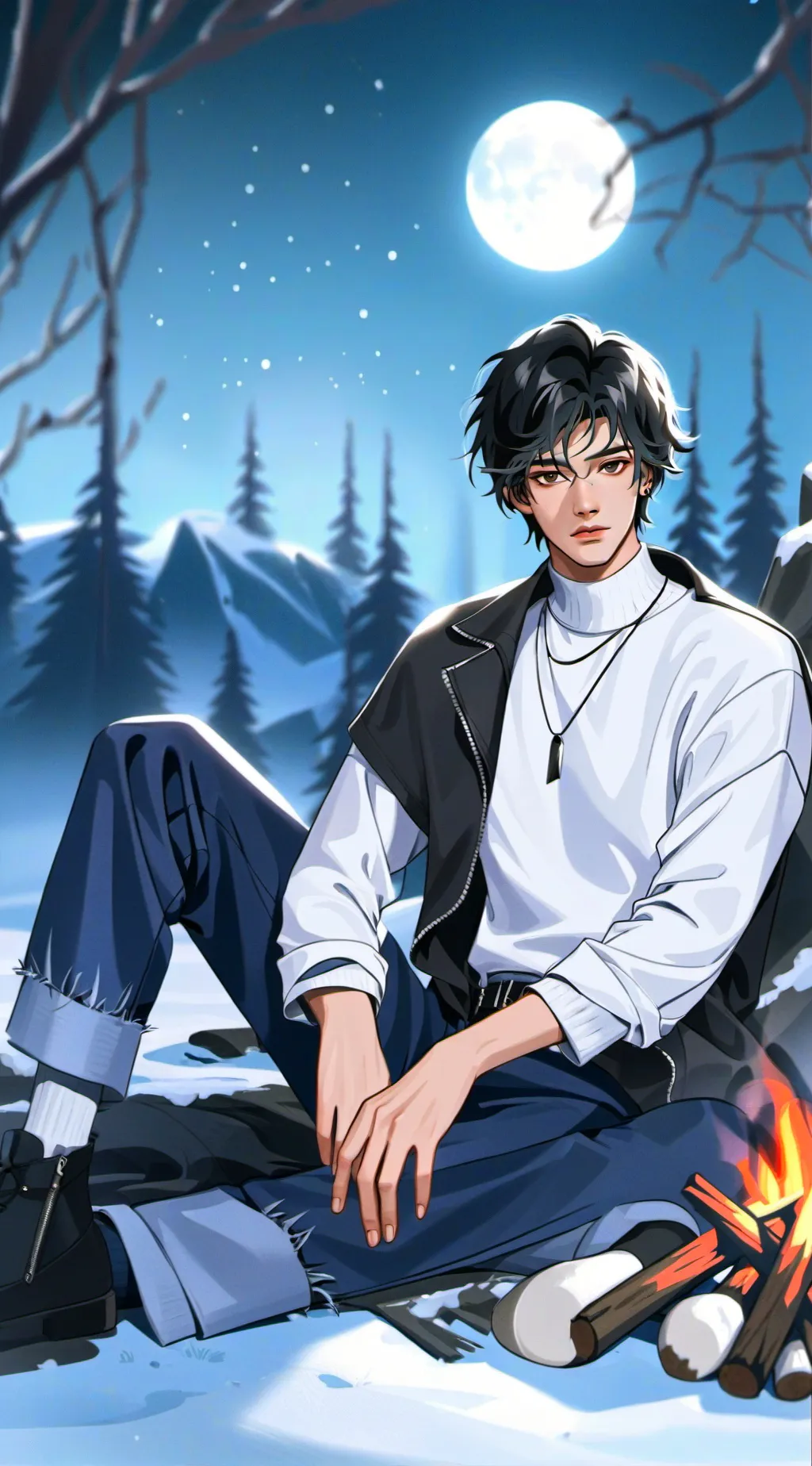 ai character: Ian background