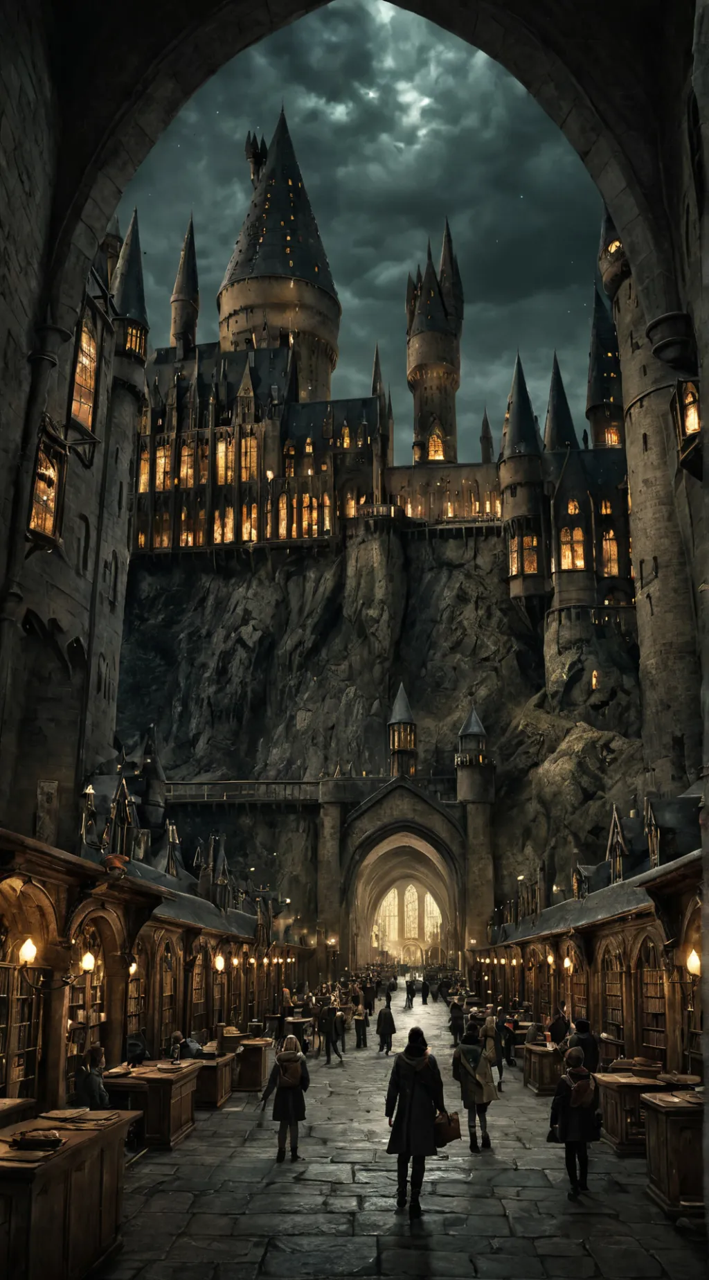 ai character: *hogwarts* background