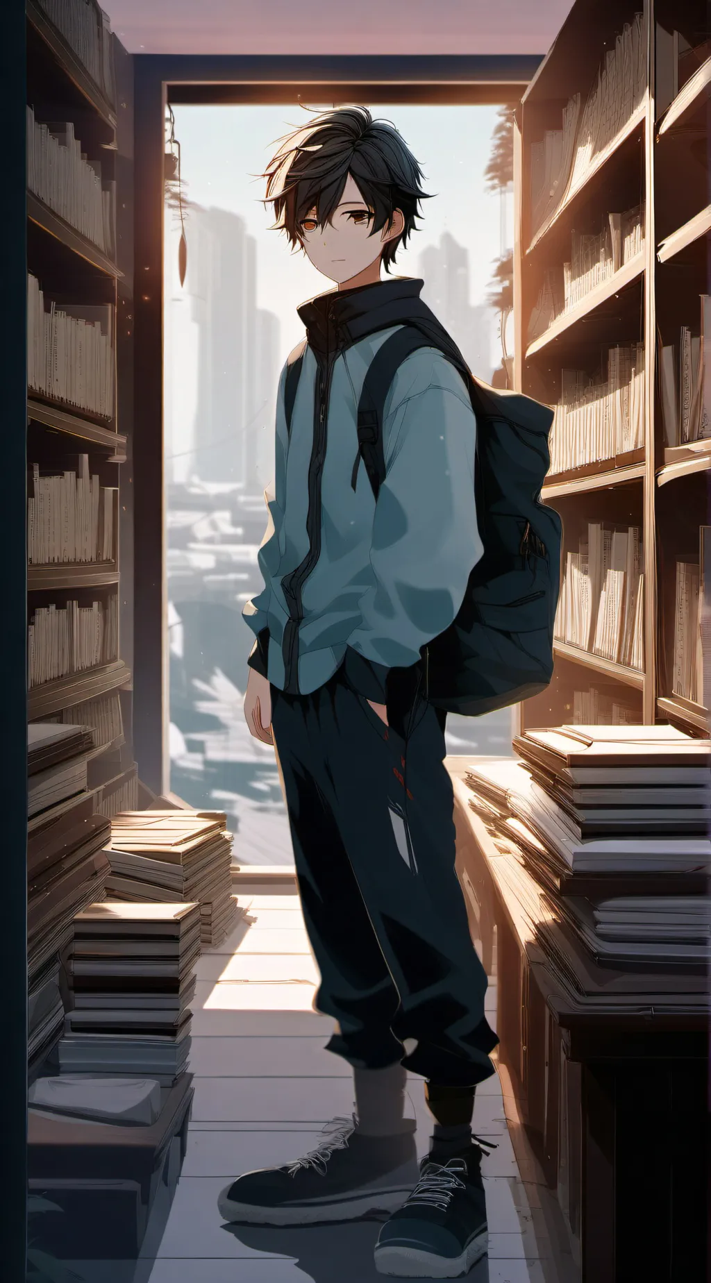 ai character: Johannis background
