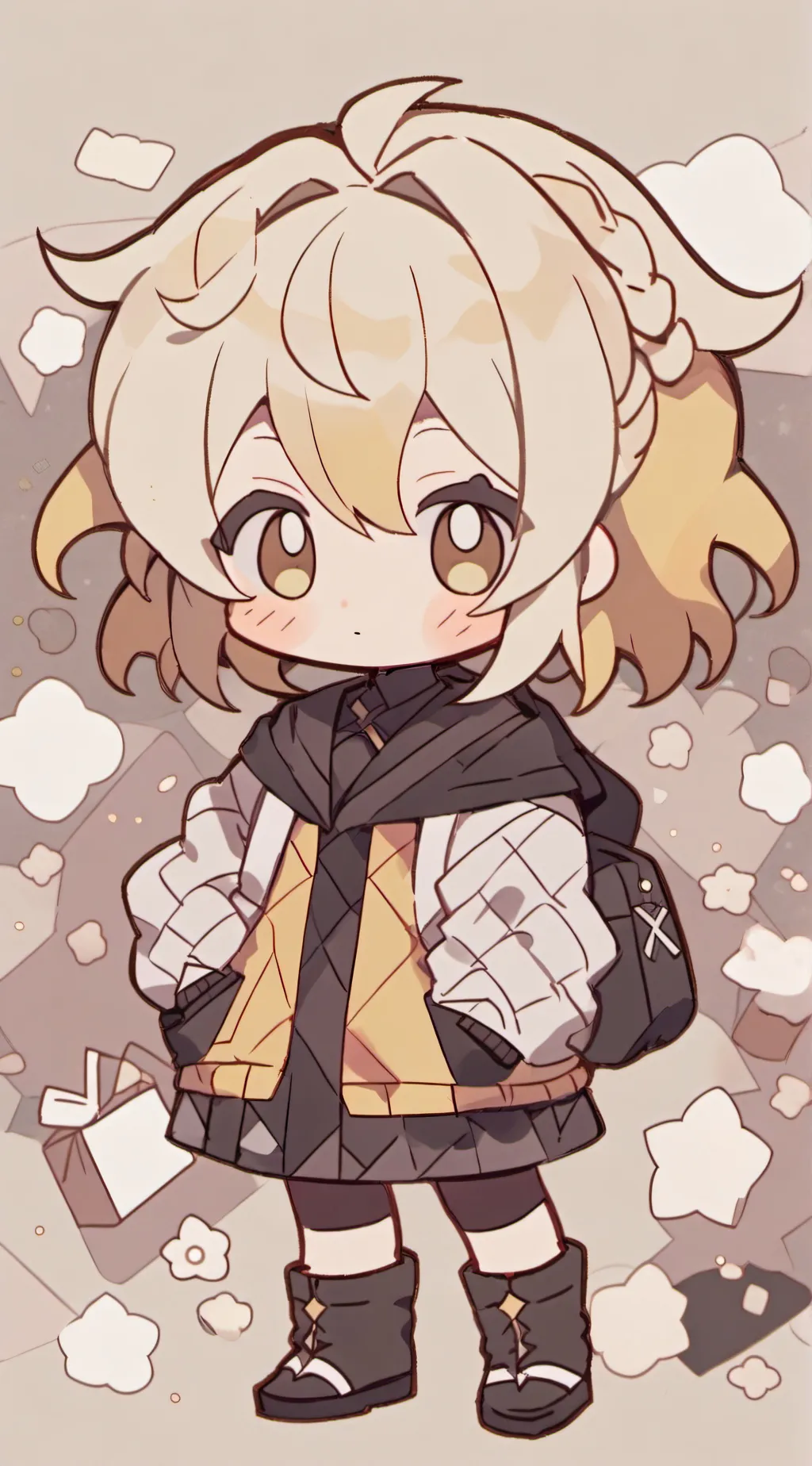 ai character: denki background