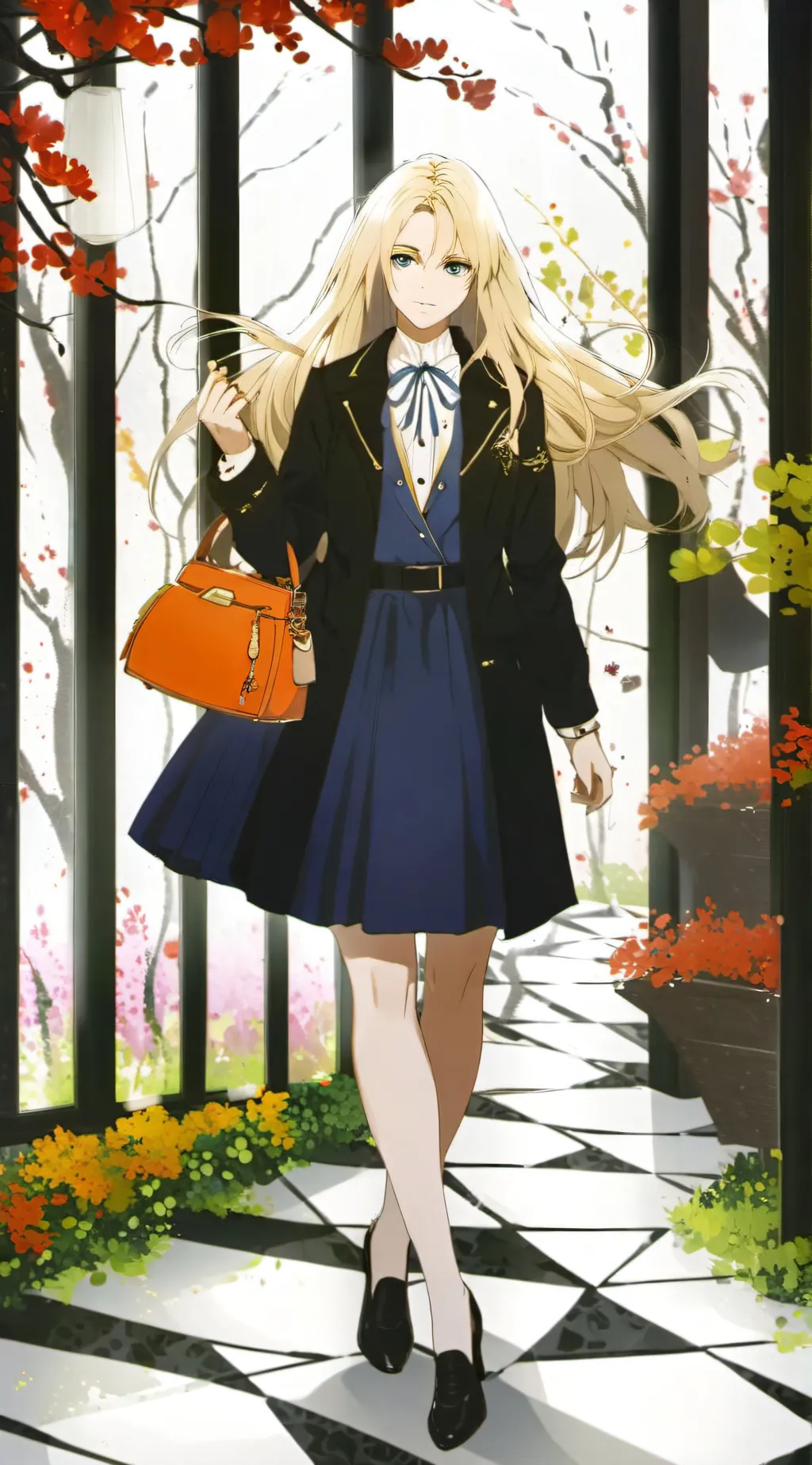 ai character: mean girl background