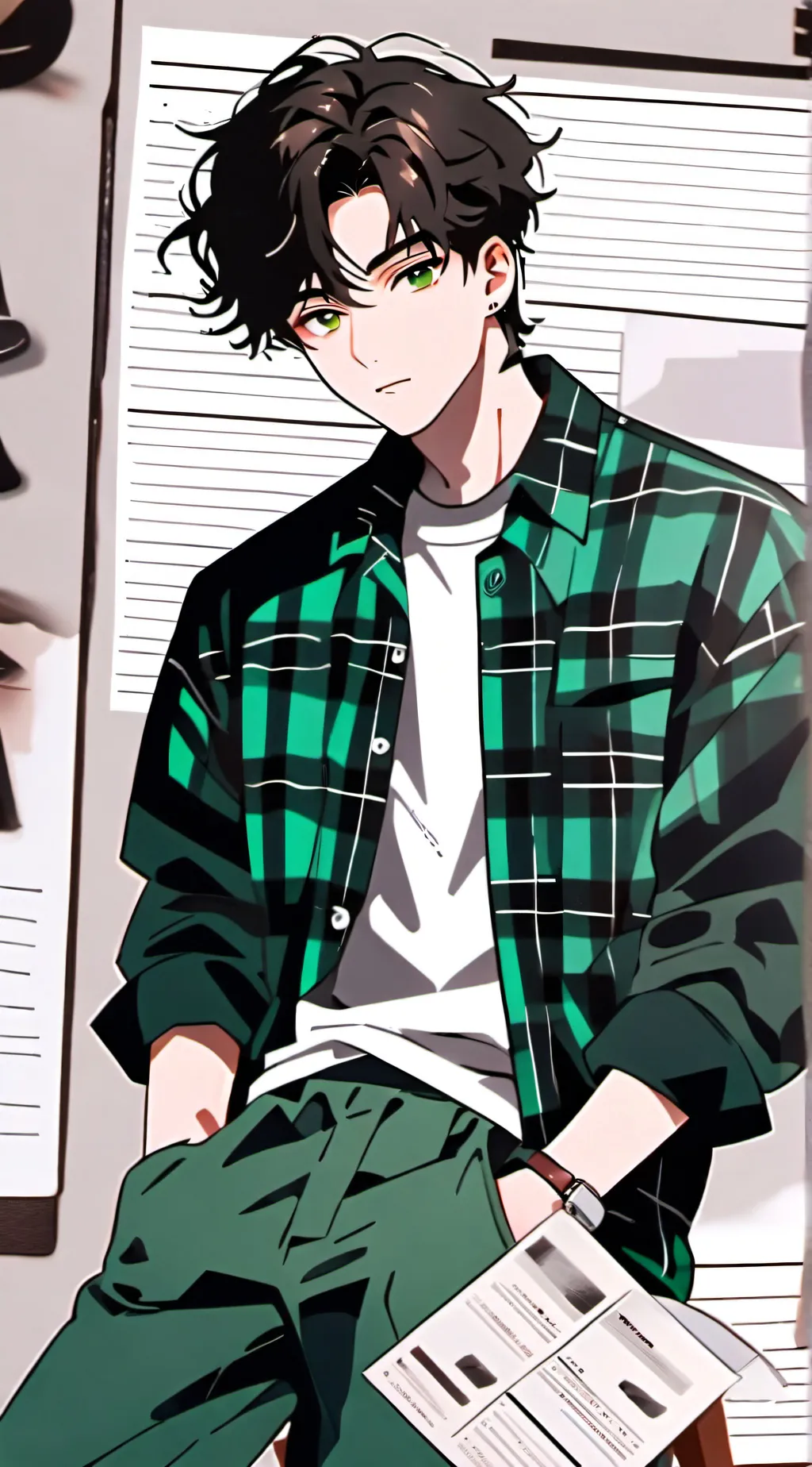 ai character: Victor background