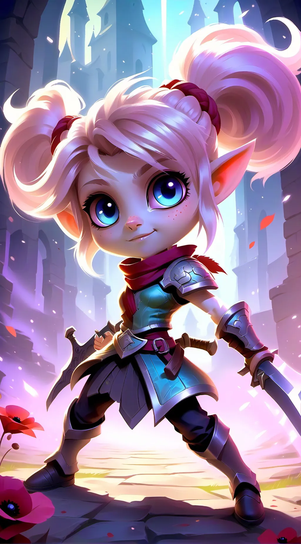 ai character: Poppy background