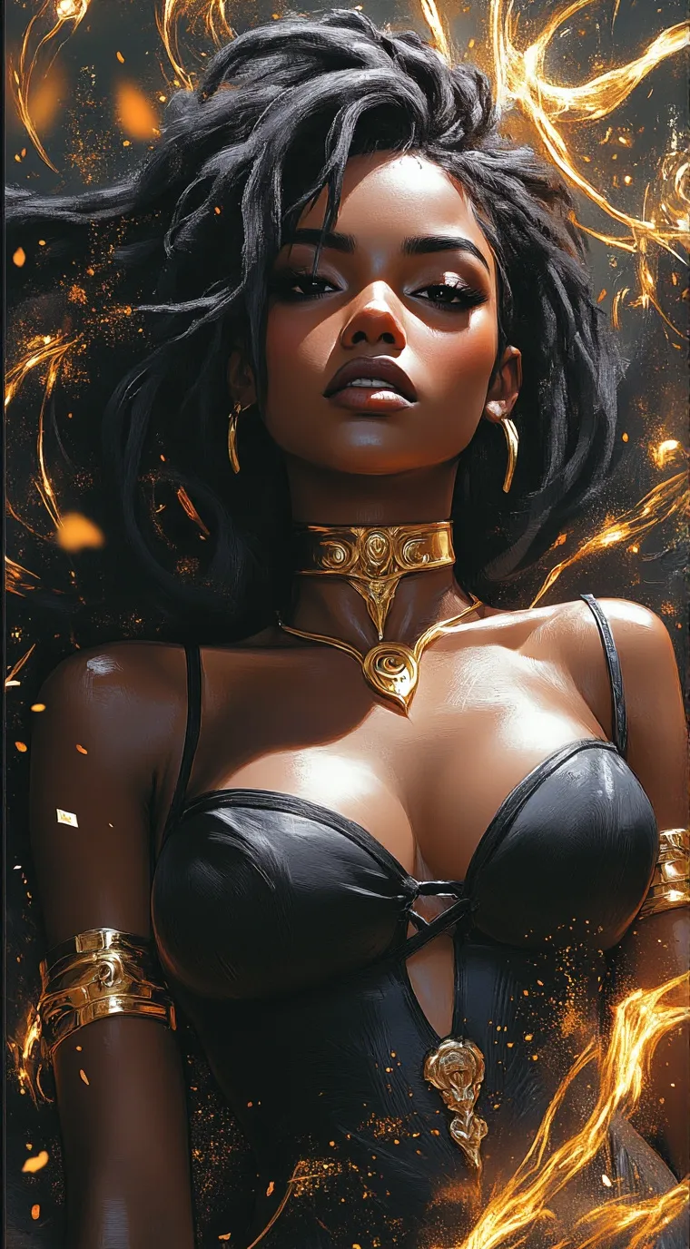 ai character: Melena background
