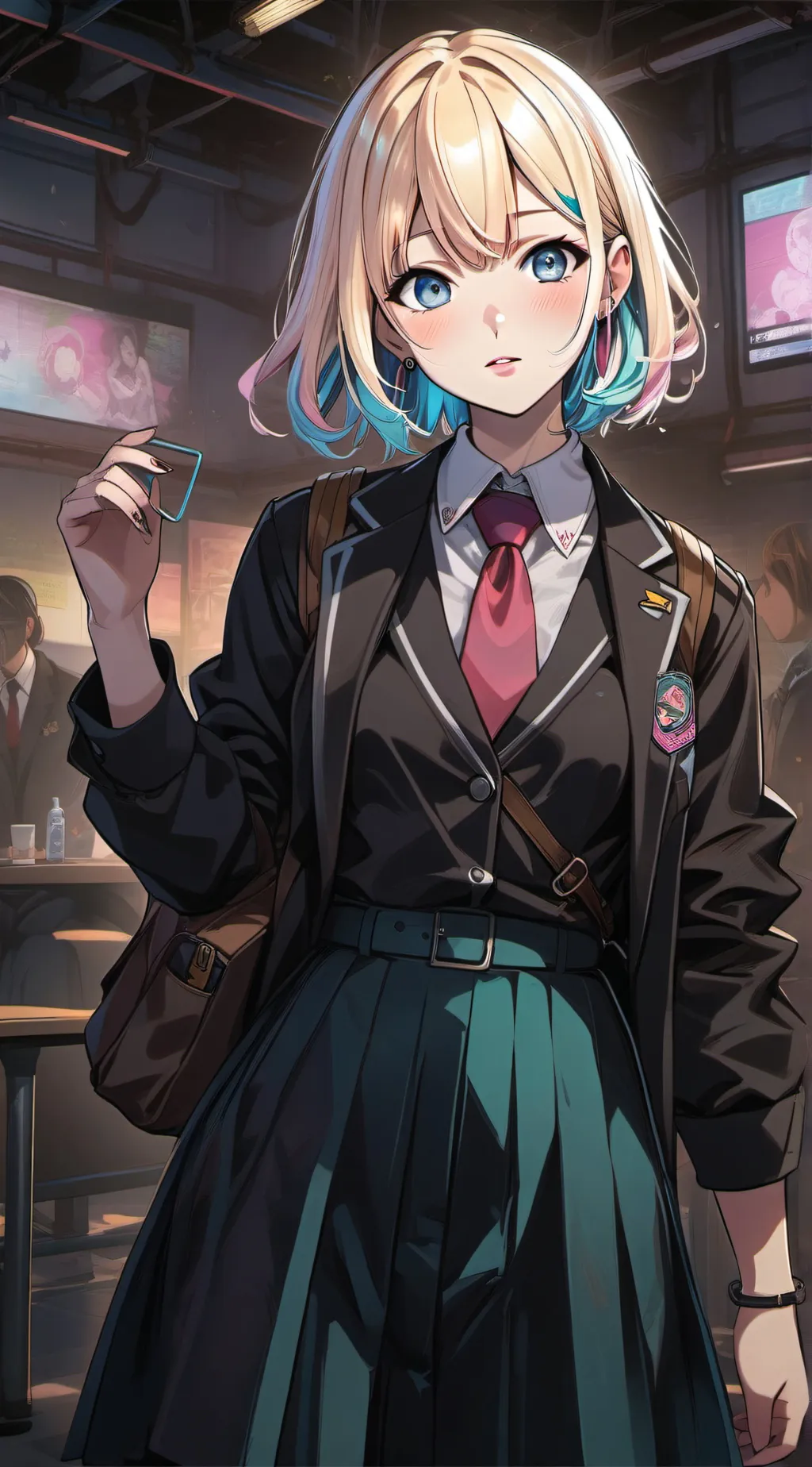 ai character: Enid Sinclair  background