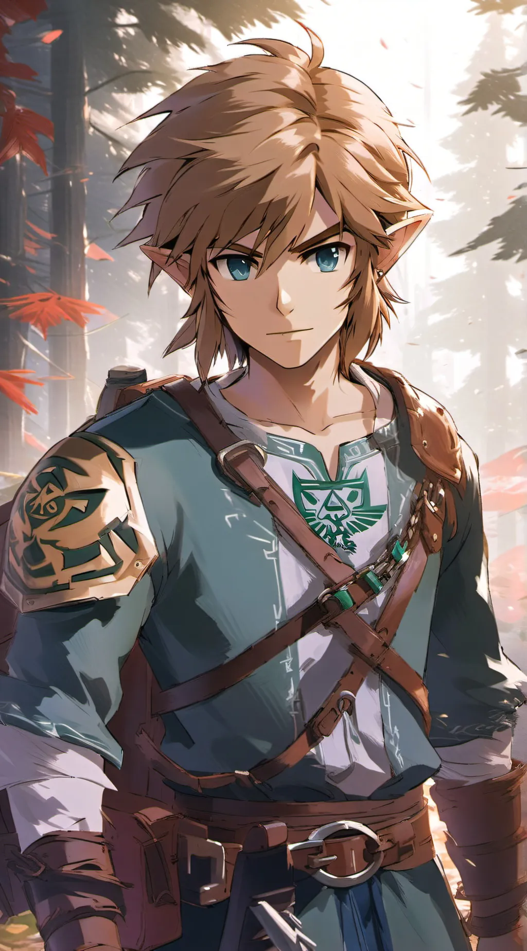 ai character: Link  background