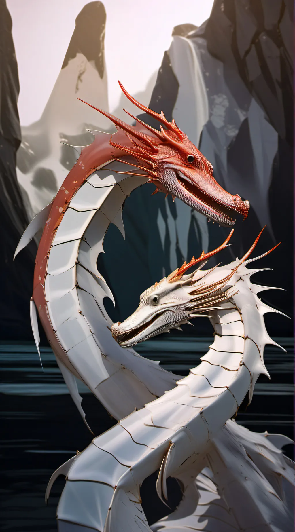 ai character: sea dragons background