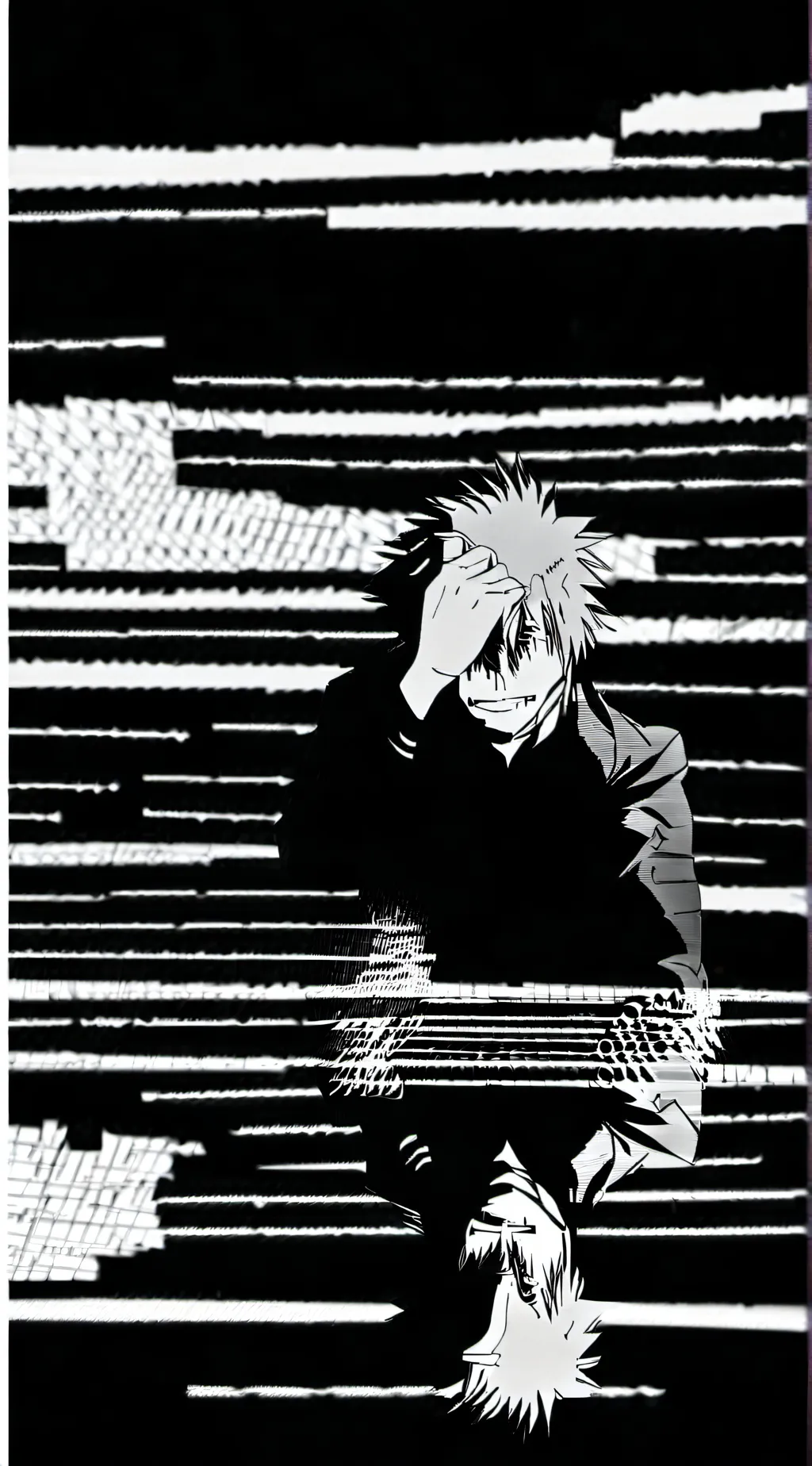ai character: LOV X MHA background