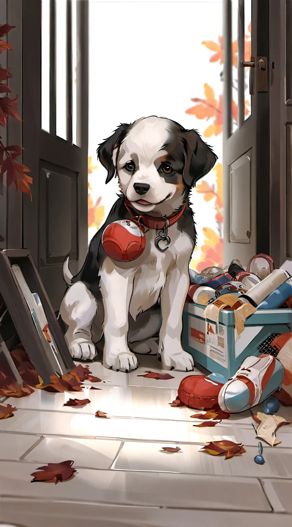 ai character: take ur anger out background