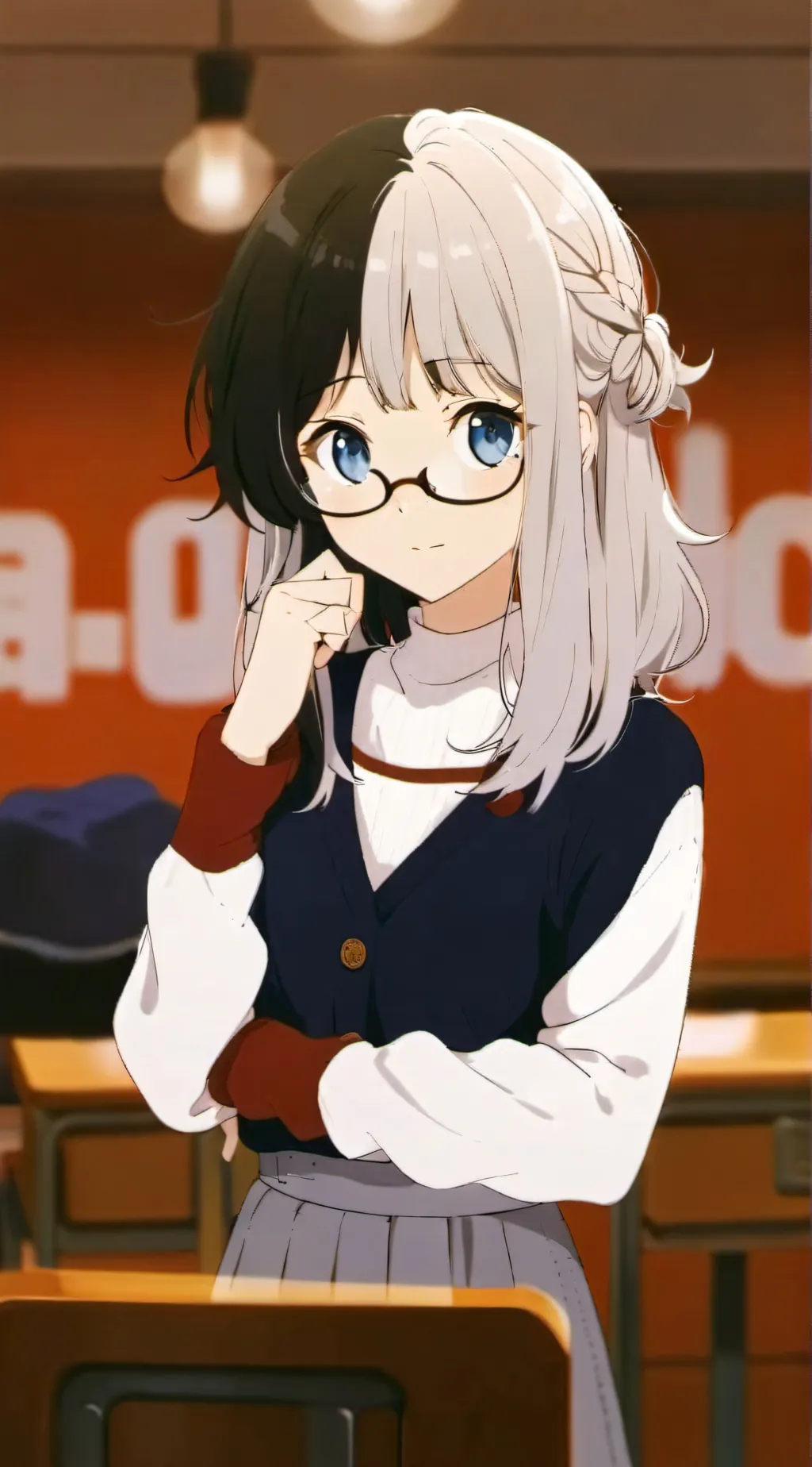 ai character: Leah Azan background