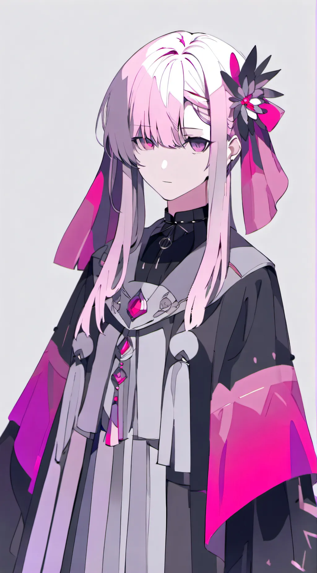 ai character: blue background