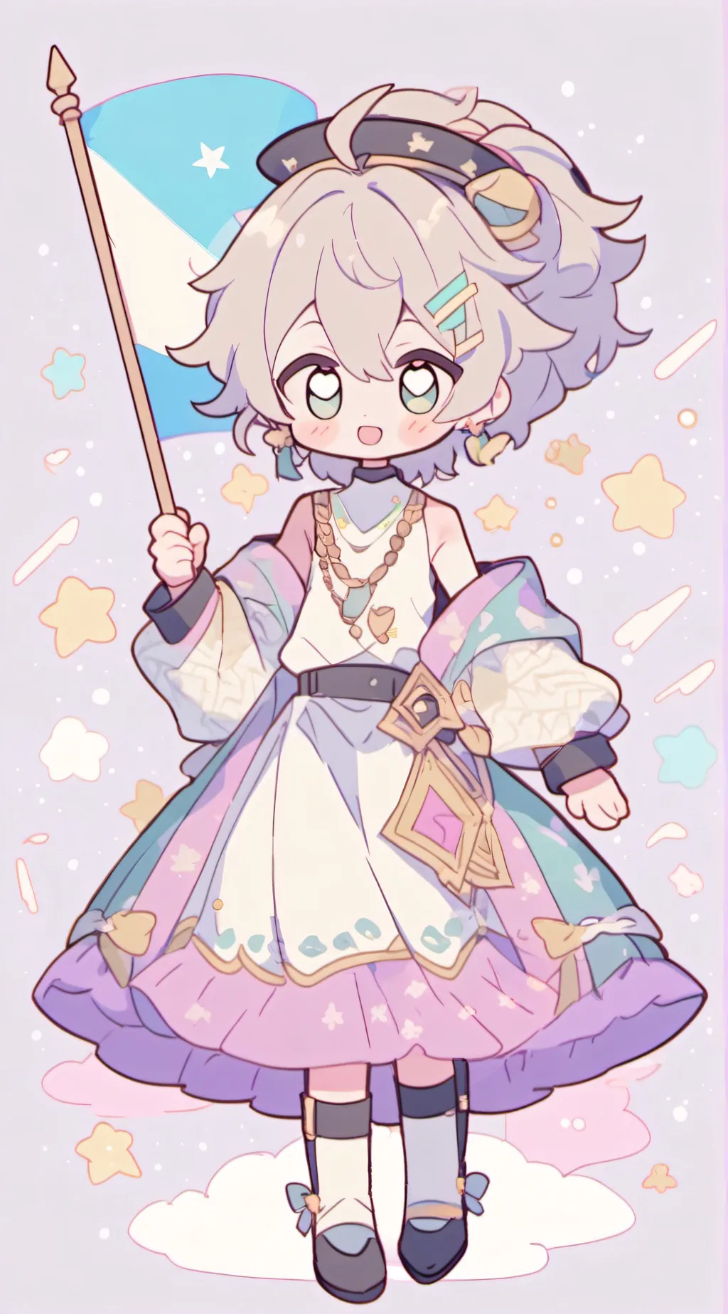ai character: Amber (old:Andy) background