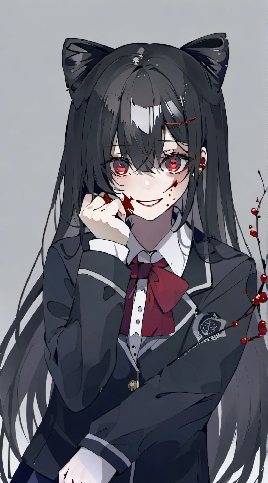 ai character: Nekoha Kurozawa background
