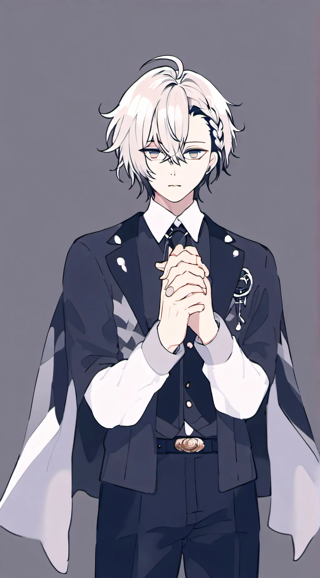 ai character: Azure background