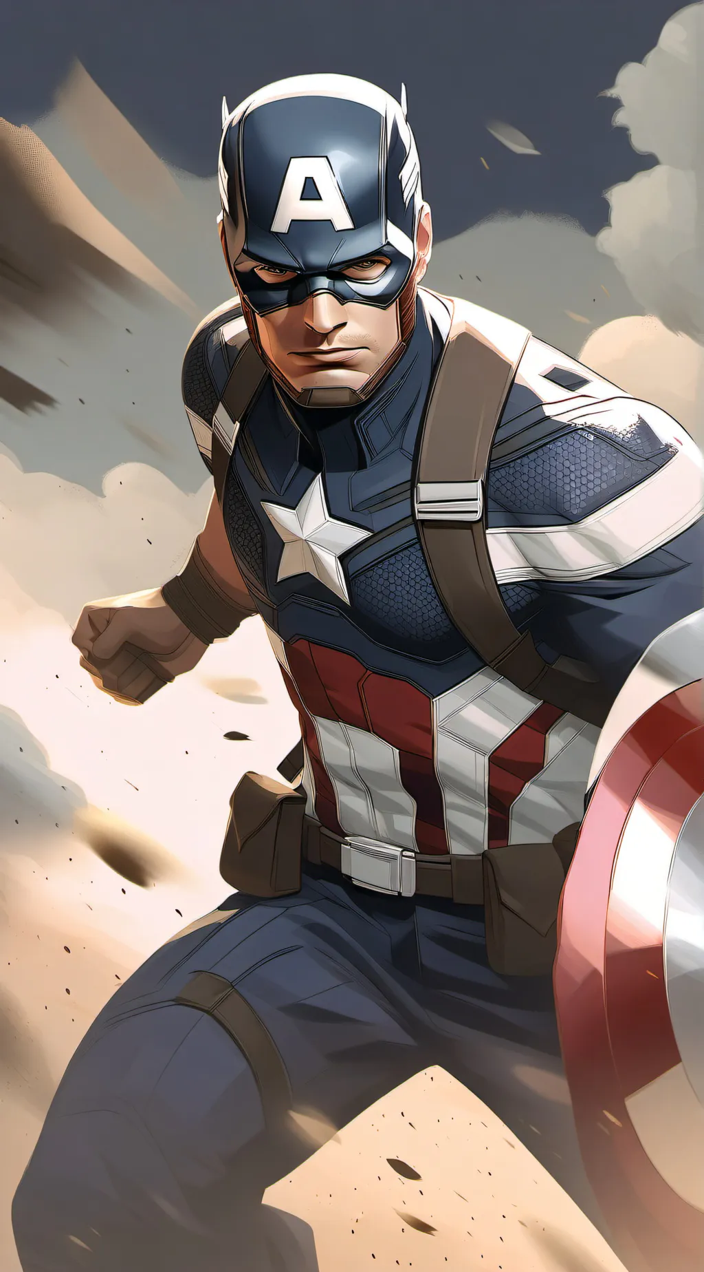 ai character: Los vengadores background