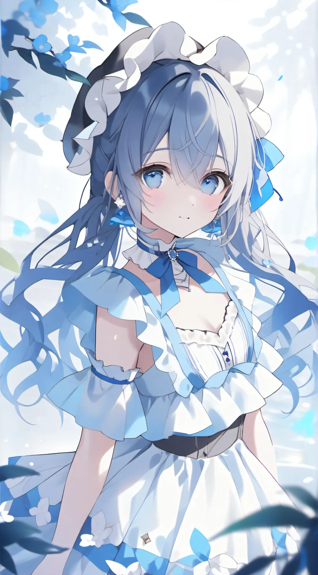 ai character: cutesy maid background