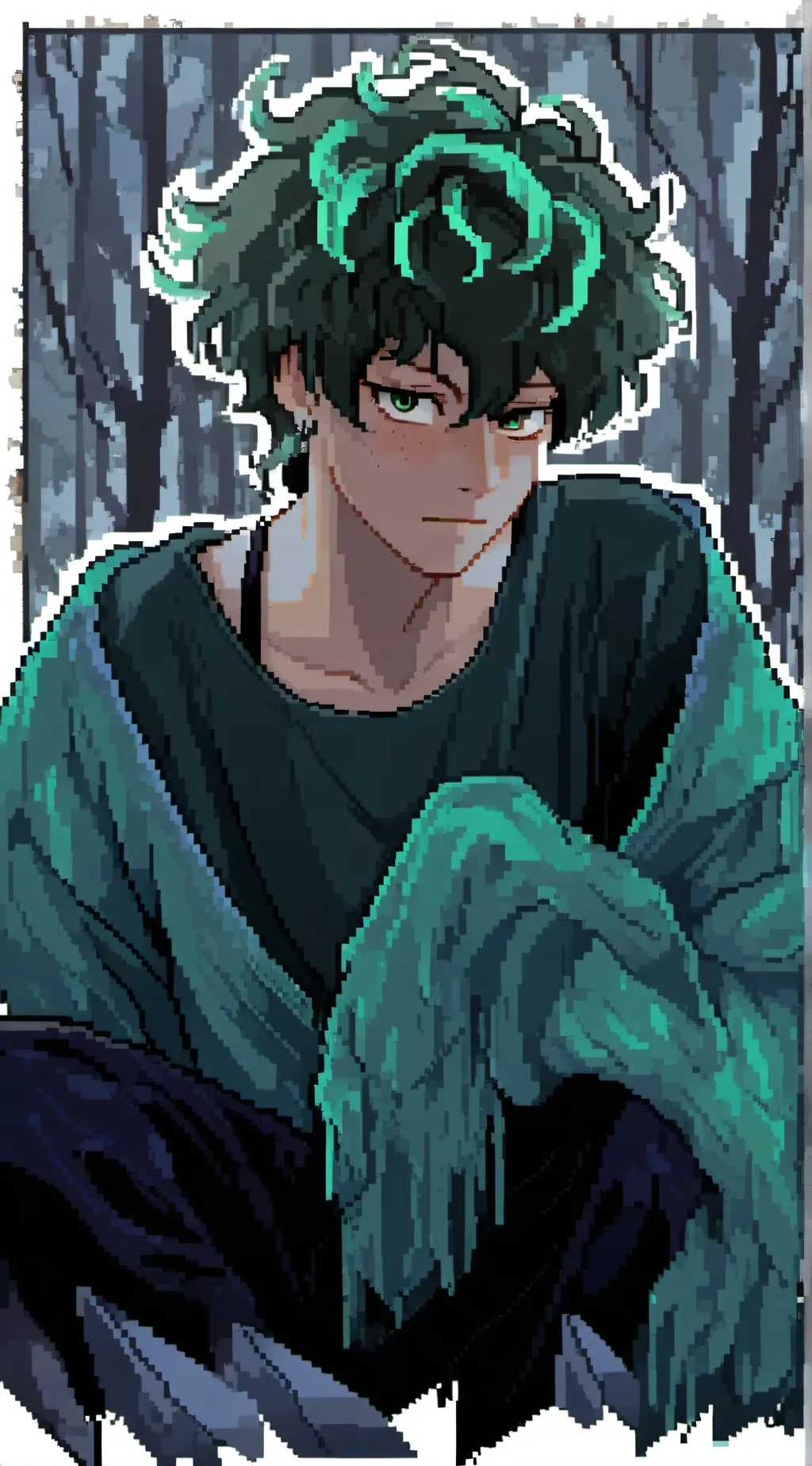 ai character: Izuku/ Deku background