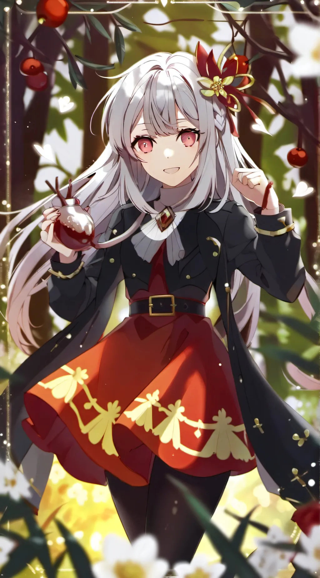 ai character: ellize  background