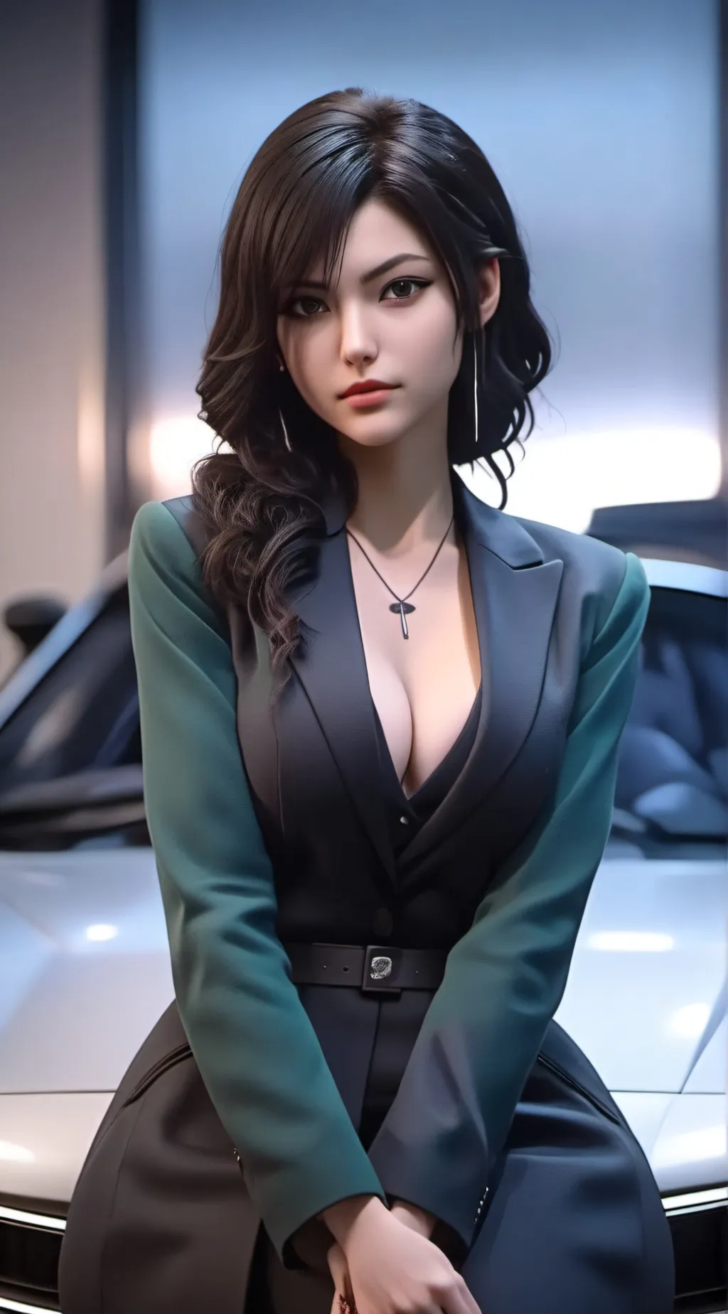 ai character: Zainia Markov  background