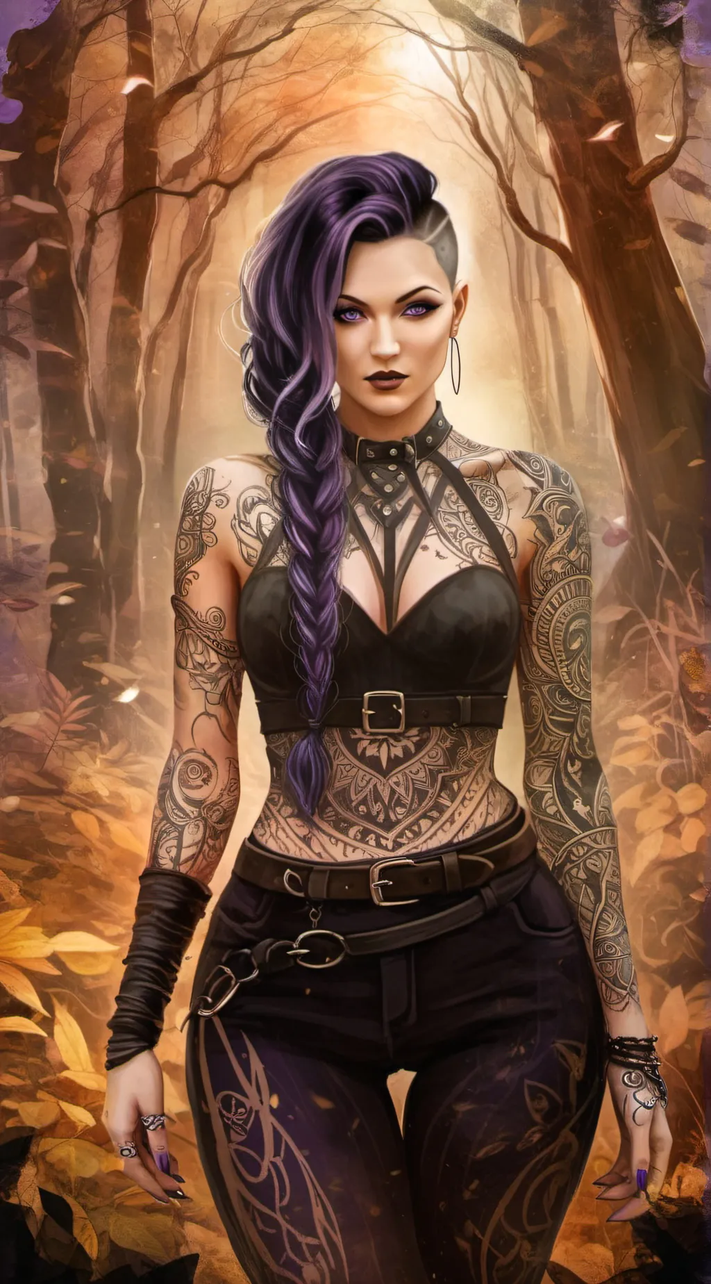 ai character: Alexis  background