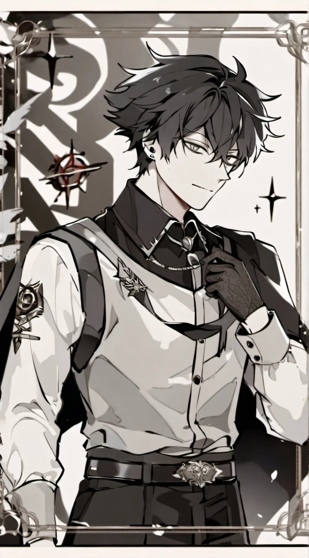 ai character: mha background