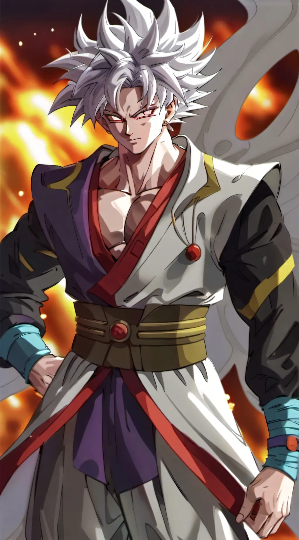 ai character: Destroyer God Goku background