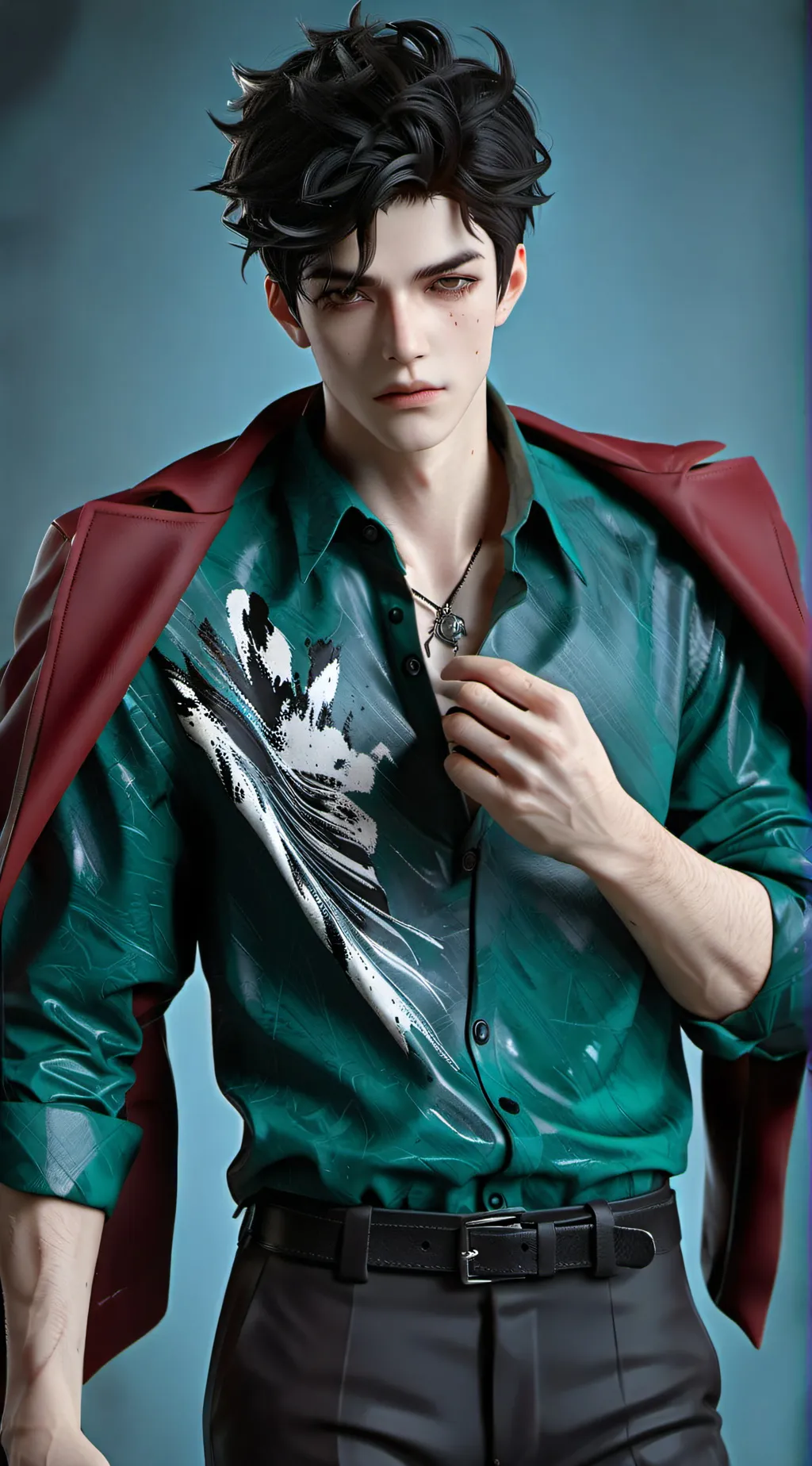 ai character: Devin Resto background