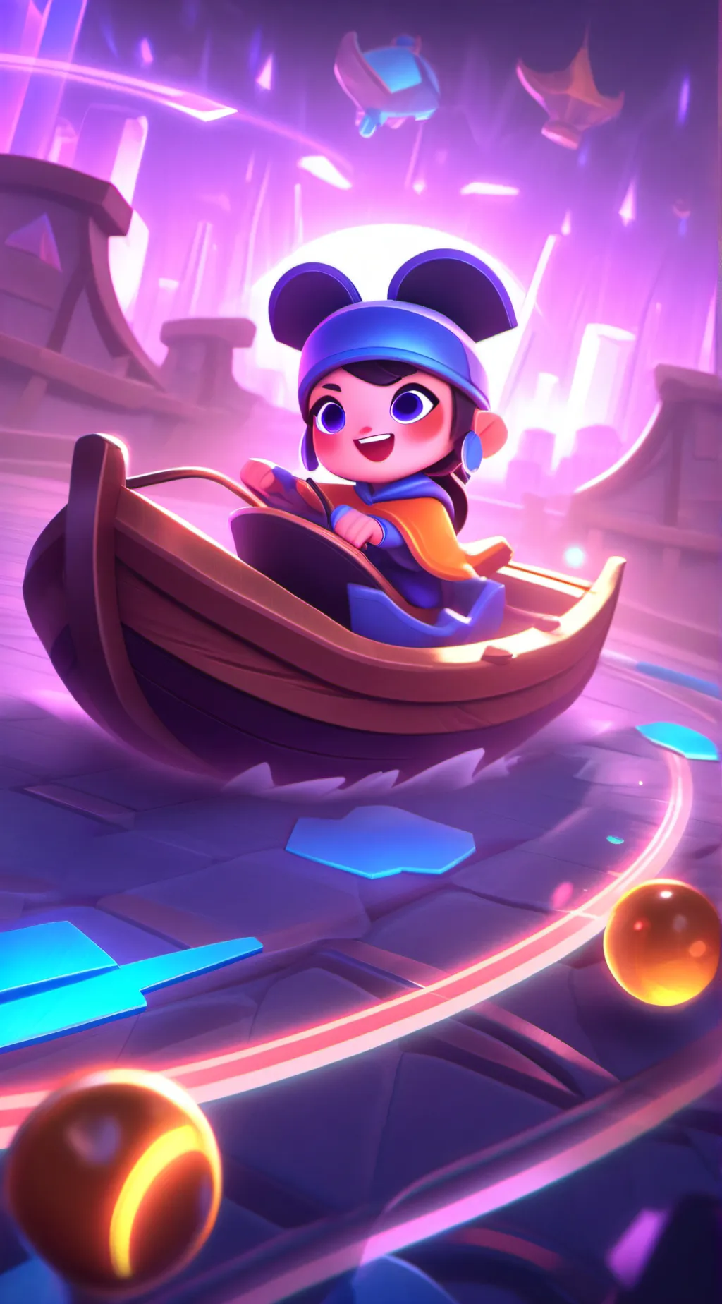 ai character: kny hender bend background