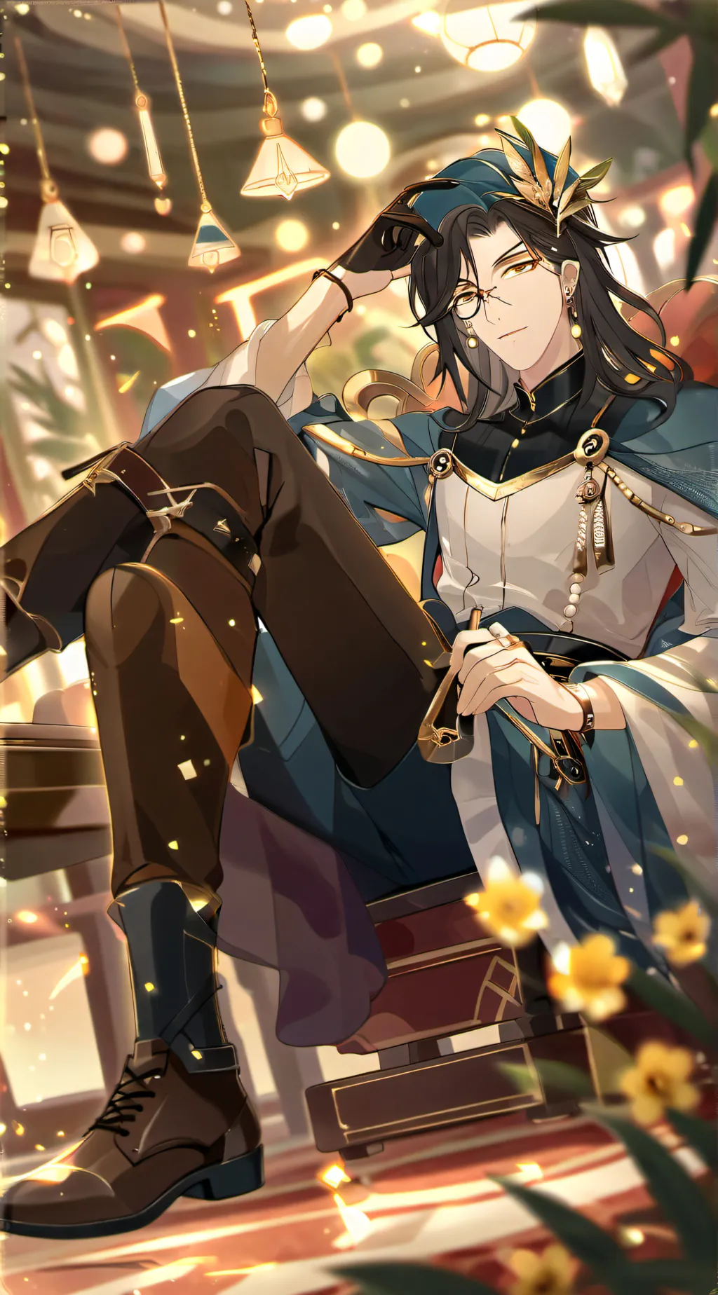 ai character: Evan background