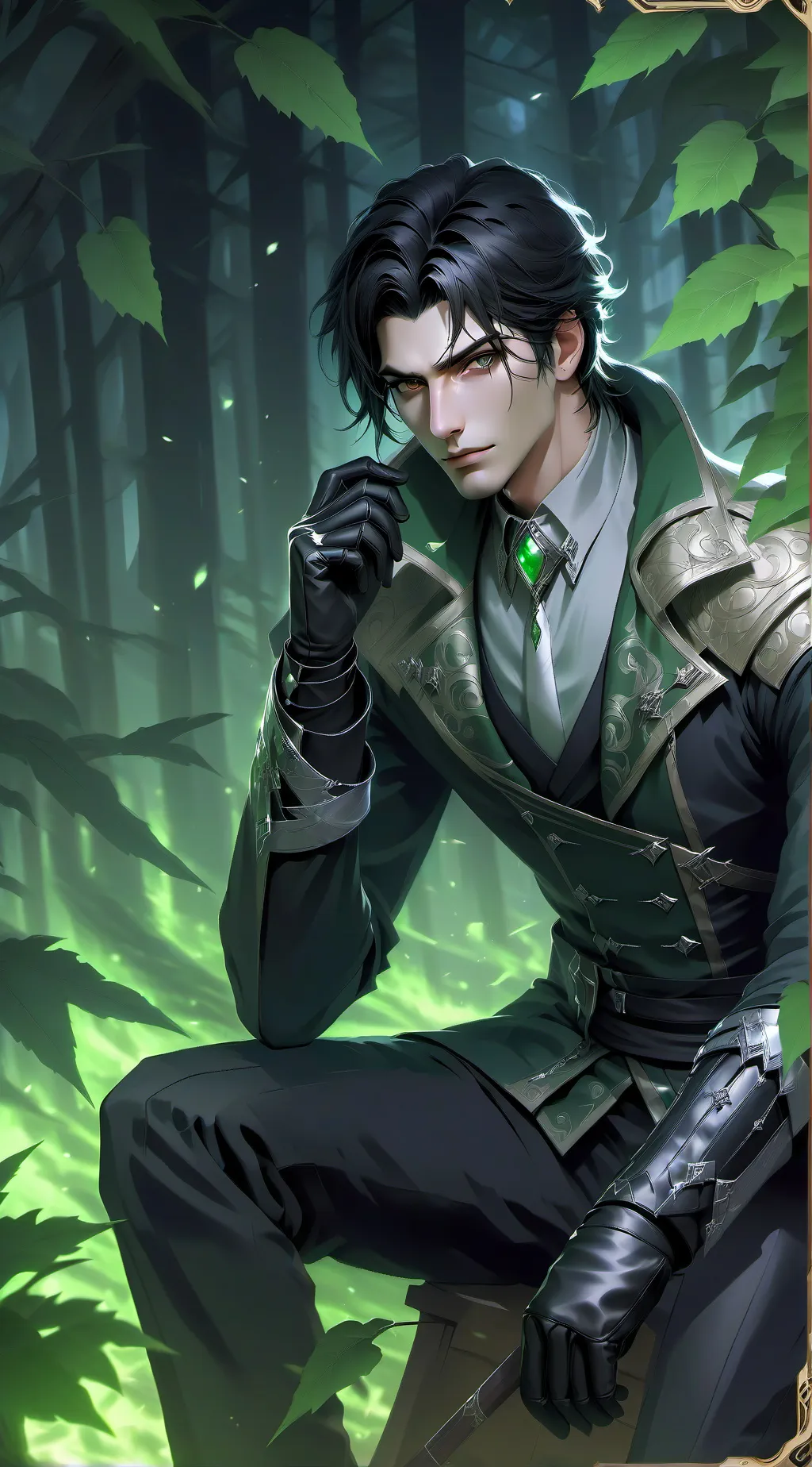 ai character: Алан background
