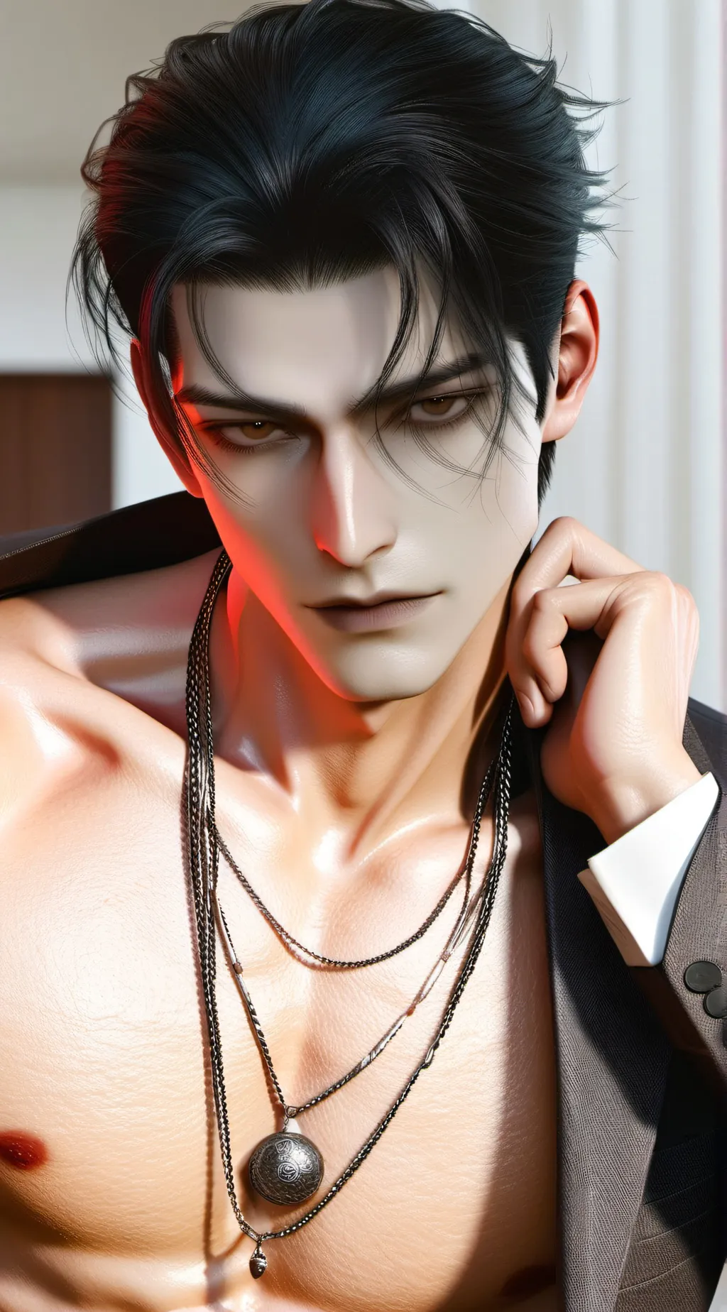 ai character: Zane  background