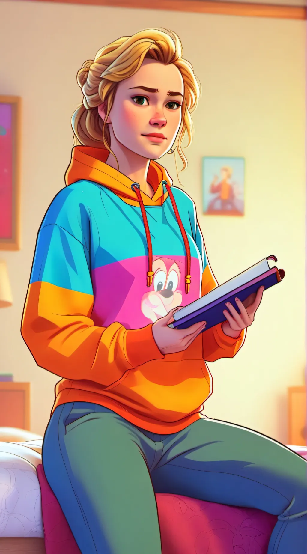 ai character: Marilyn background