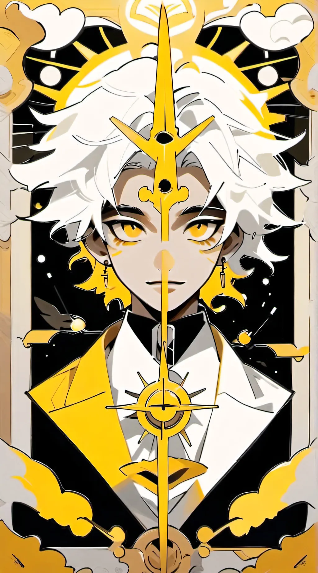 ai character: Mr.Sun background