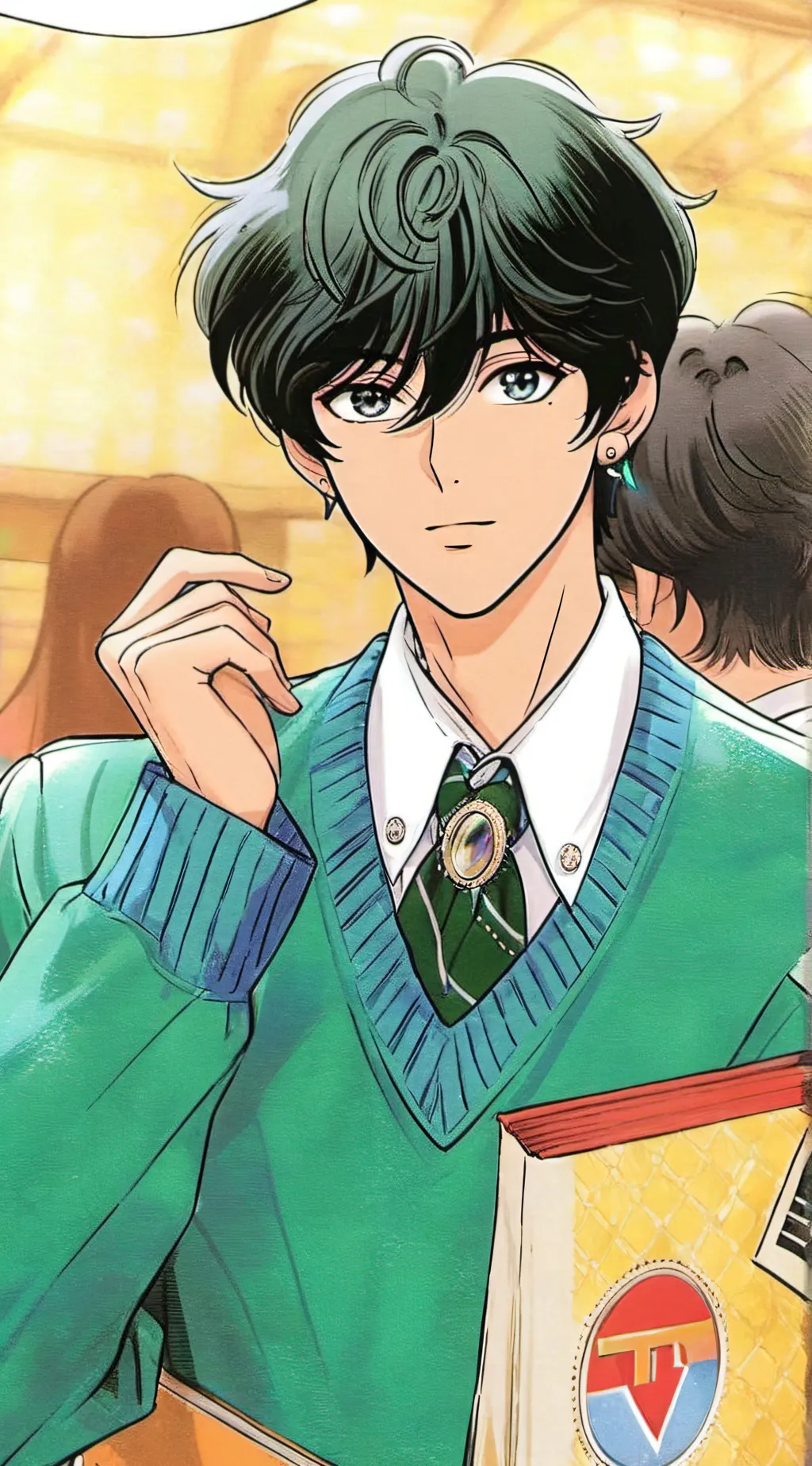 ai character: Milo background